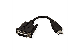 VALUE HDMI-DVI Adapter, HDMI ST / DVI-D BU HDMI-DVI Adapter