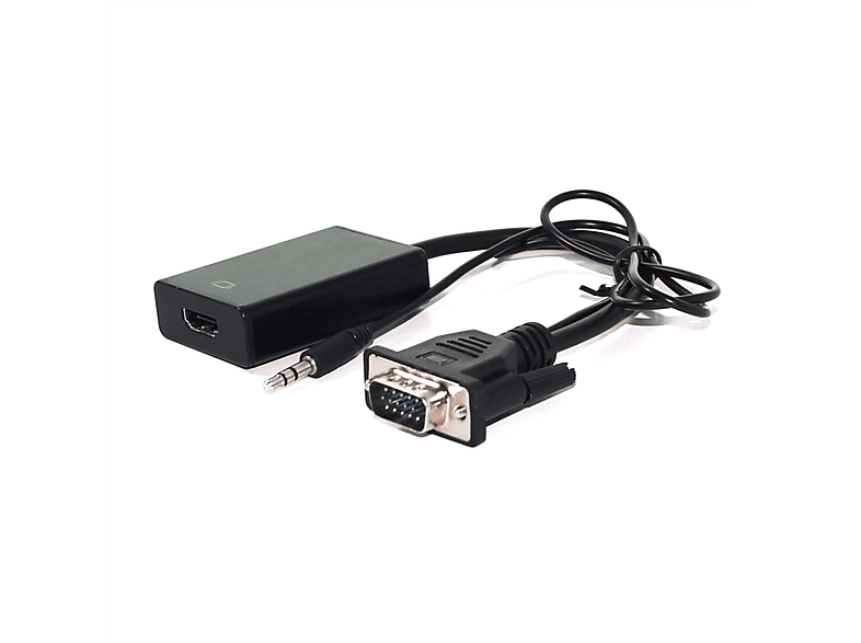 VALUE Adapterkabel VGA+Audio zu HDMI VGA-HDMI Adapter