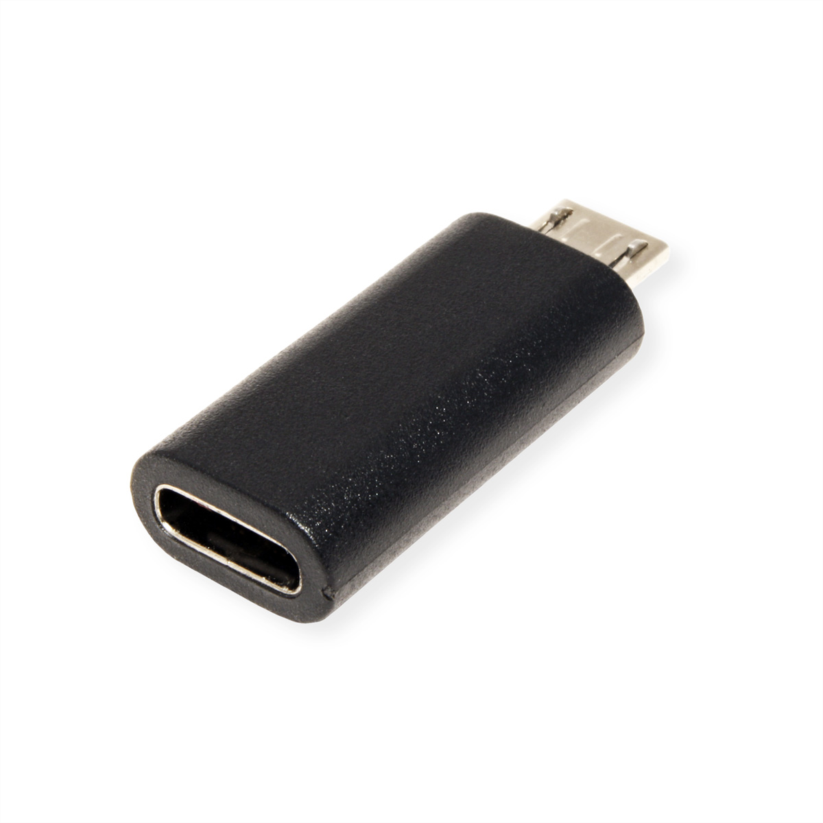 VALUE USB 2.0 ST/BU Micro Adapter, Adapter MicroB USB Typ C, 
