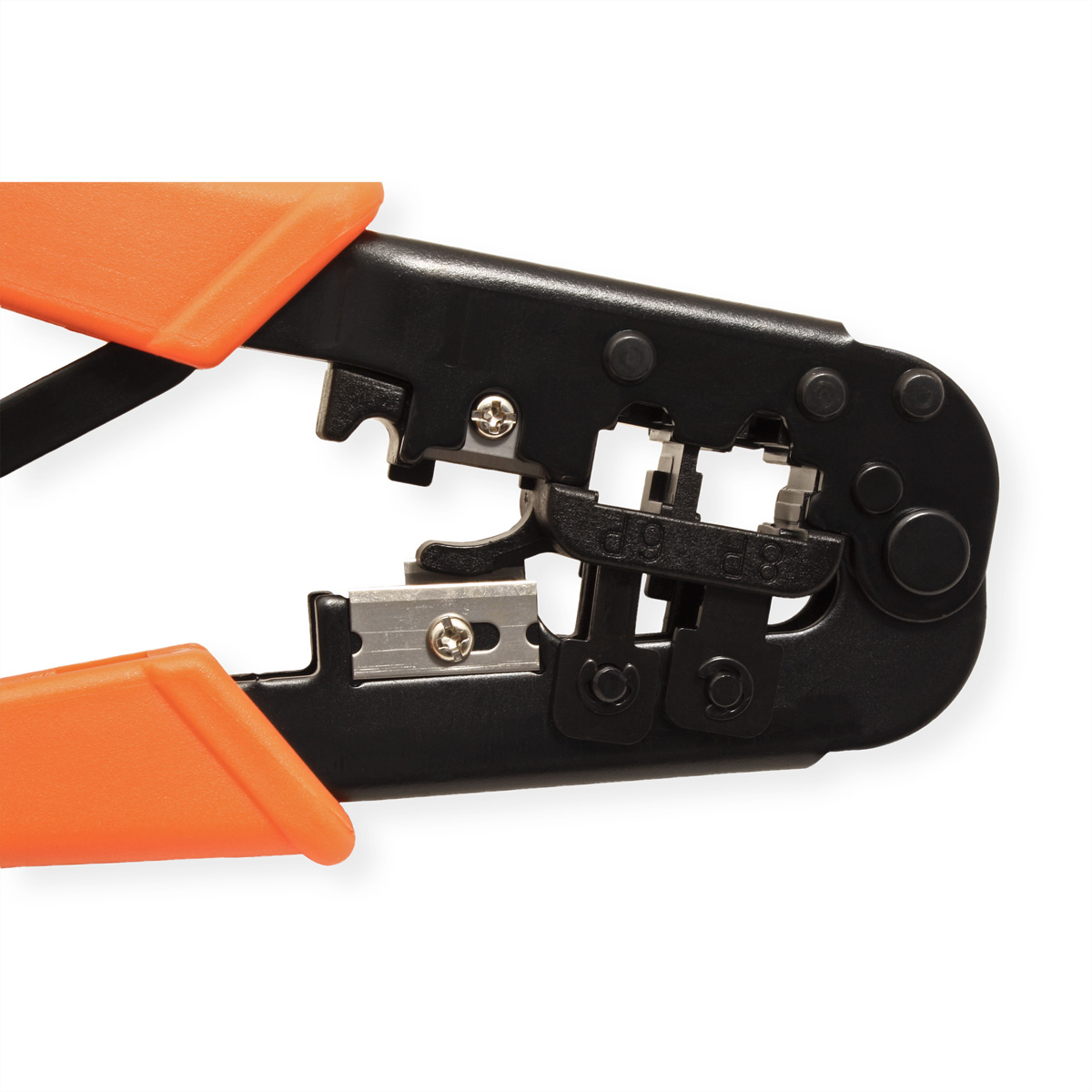 VALUE Crimpzange Modular für Crimpzange, orange Stecker