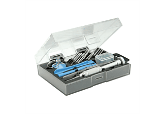 VALUE Präzisionswerkzeug-Set für Laptop & Smartphone, 24 Teile Werkzeug-Set, grau