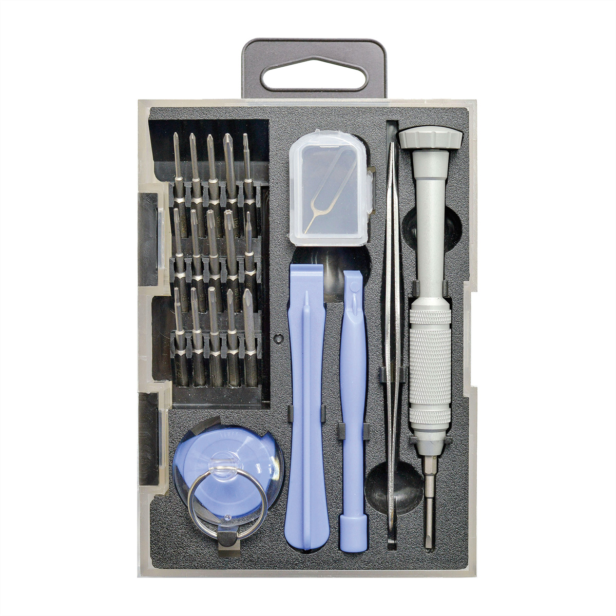 VALUE Elektronik-Kleingeräte, Teile Präzisionswerkzeug-Set mehrfarbig für Werkzeug-Set, 24