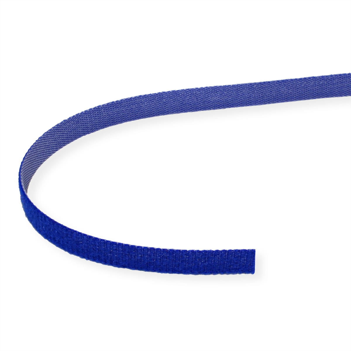 10mm VALUE auf Klettband Klettband, blau Rolle,