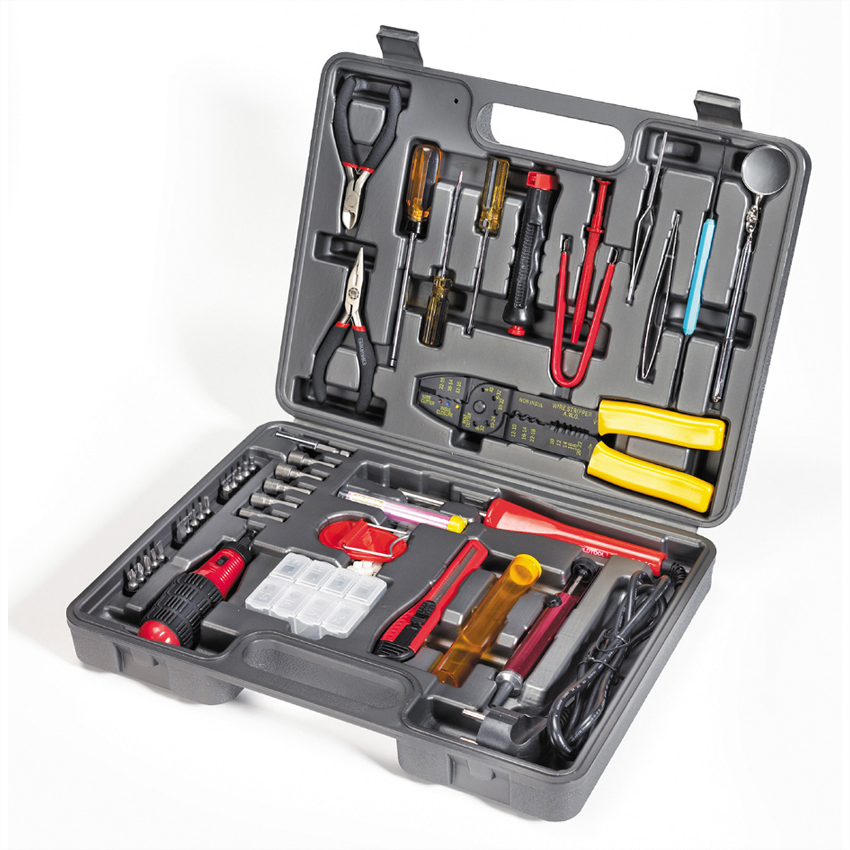grau Werkzeug-Koffer VALUE Werkzeug-Set, Computer