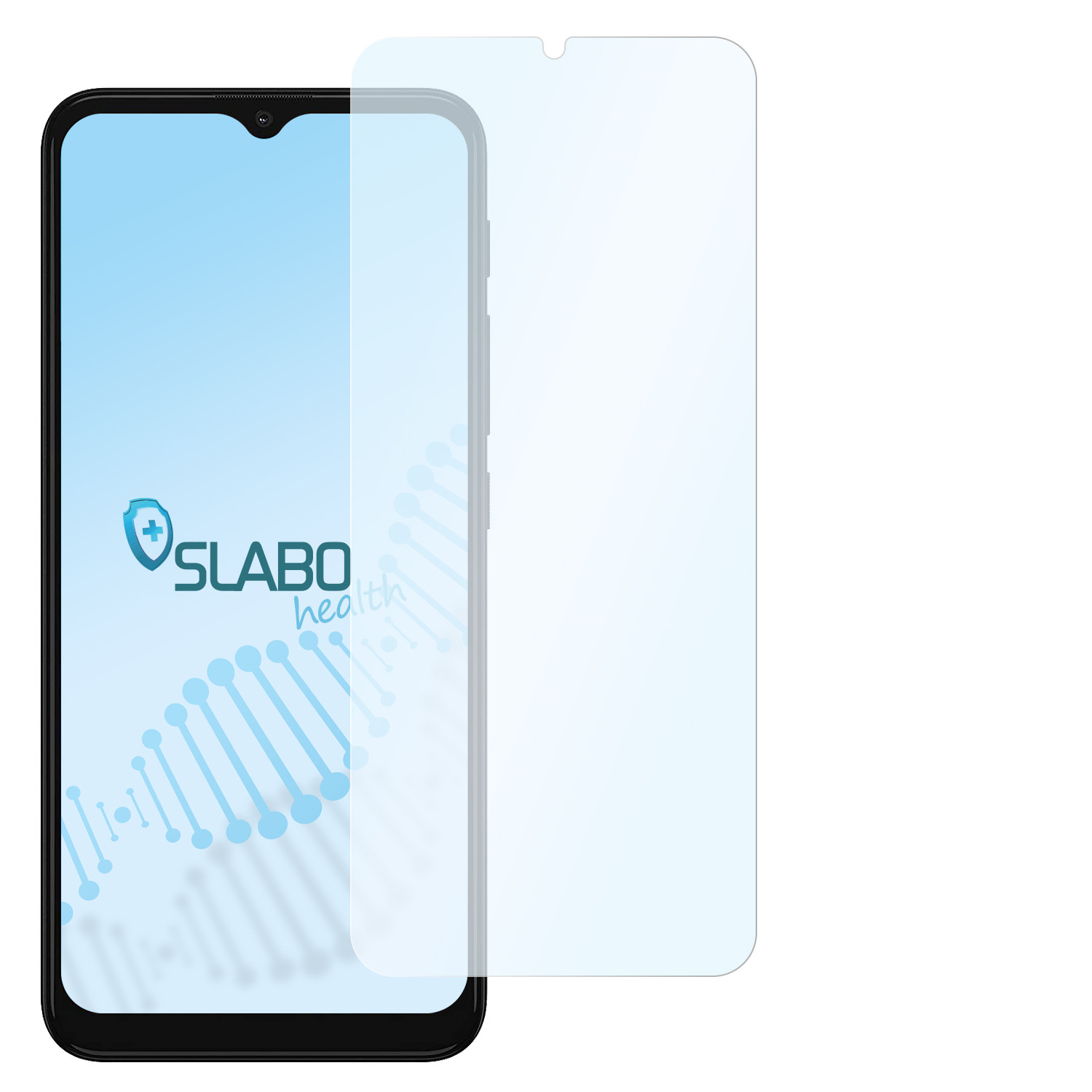 SLABO antibakterielle flexible Hybridglasfolie Displayschutz(für Motorola G30) Moto
