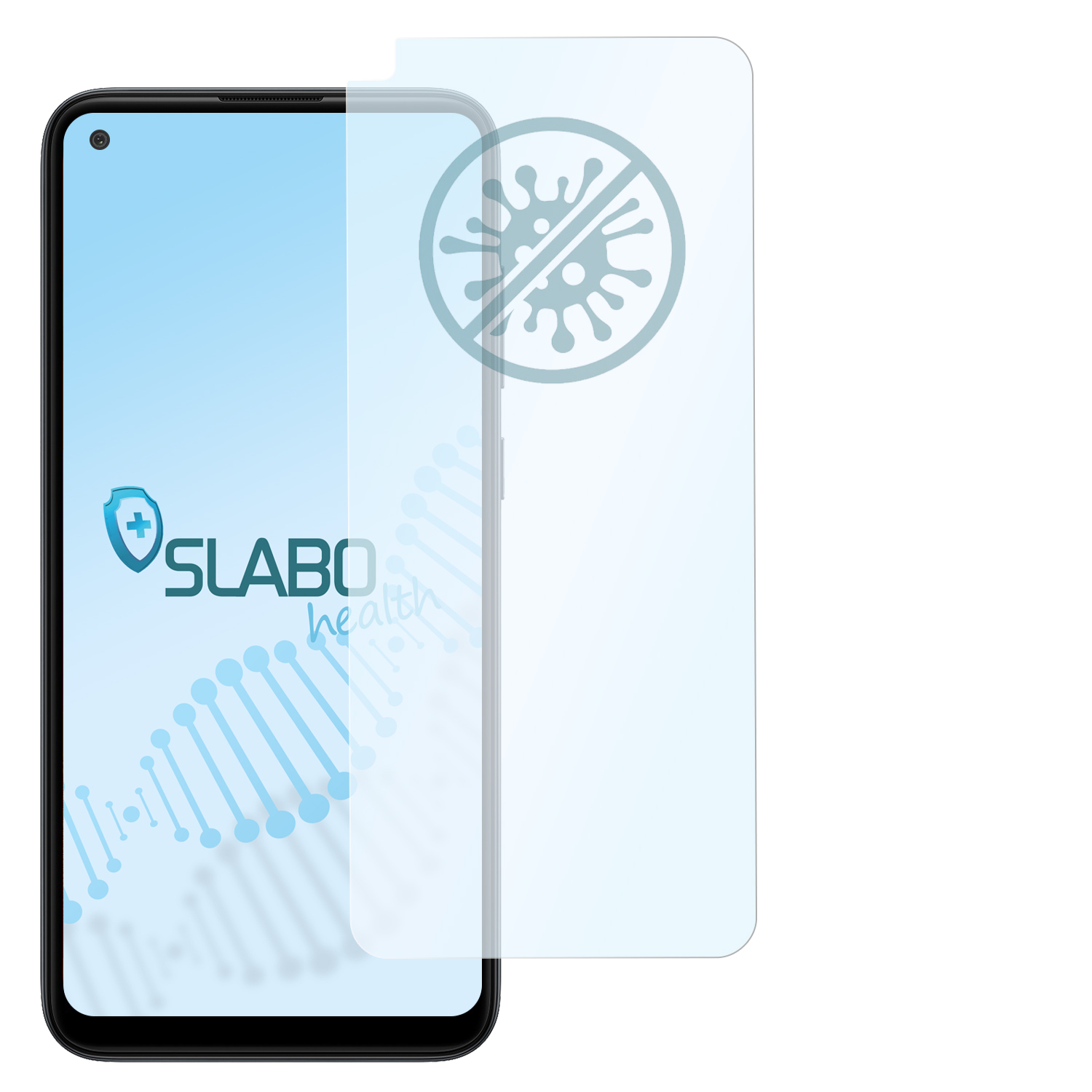 SLABO antibakterielle flexible Hybridglasfolie Displayschutz(für Galaxy M11) Samsung A11 | Galaxy