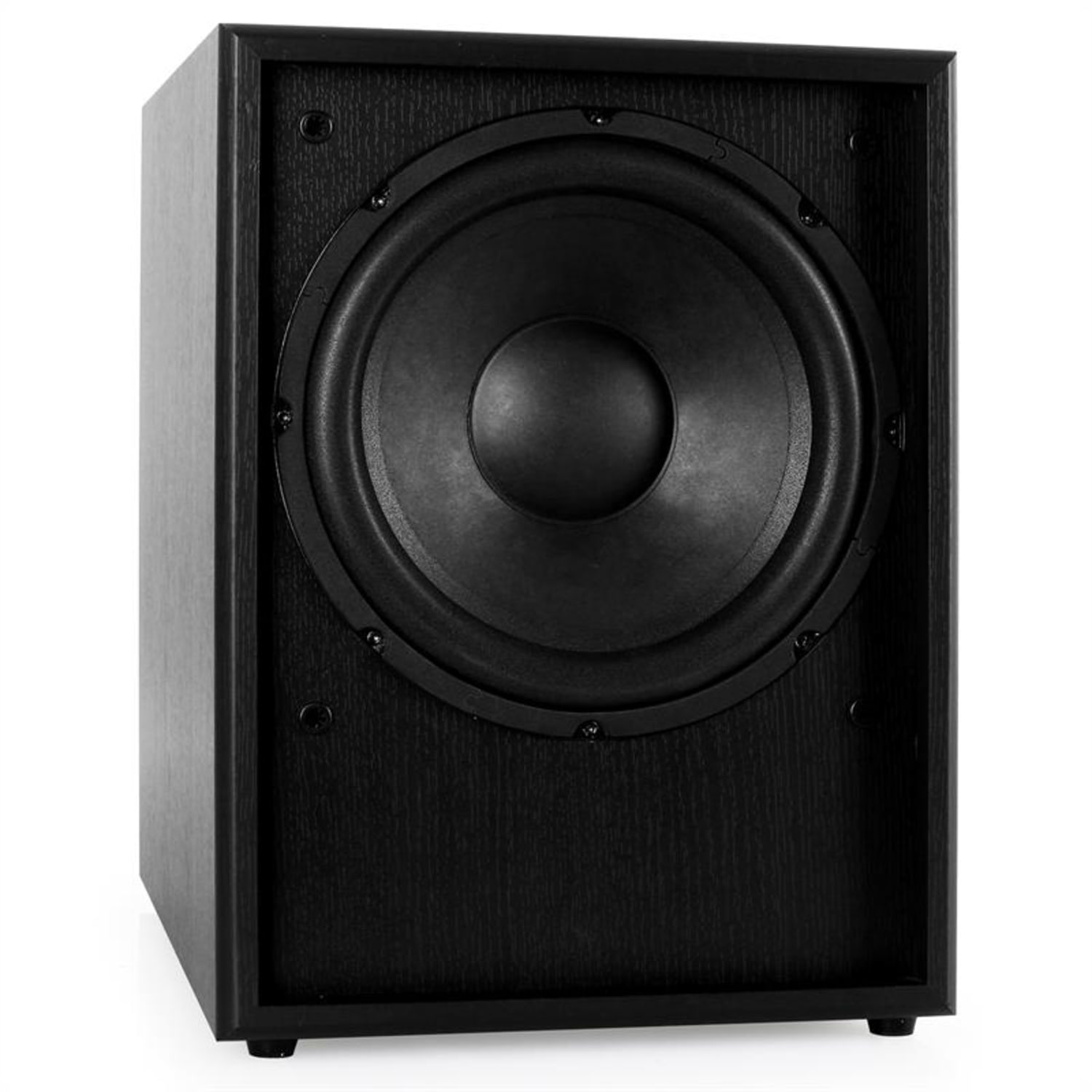 AUNA Linie-300-SW-BK Aktiv-Subwoofer, Schwarz