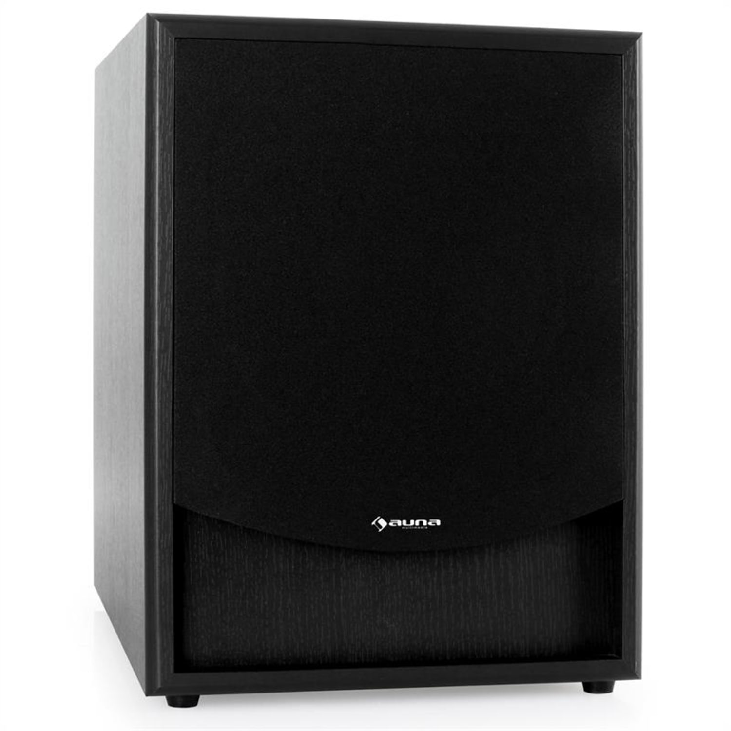 AUNA Schwarz Aktiv-Subwoofer, Linie-300-SW-BK