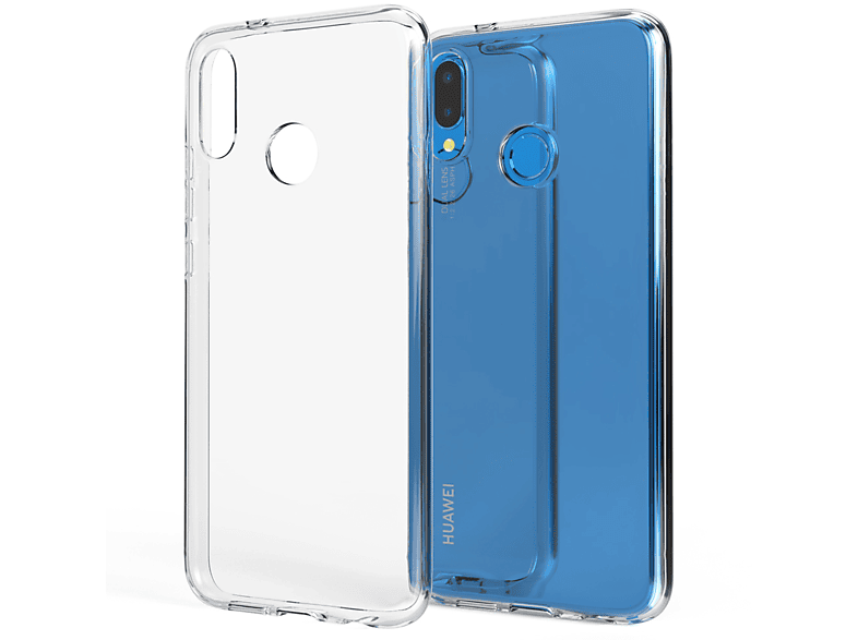 Huawei, Transparent Klar Backcover, NALIA Hülle, Lite, P20 Silikon Transparente