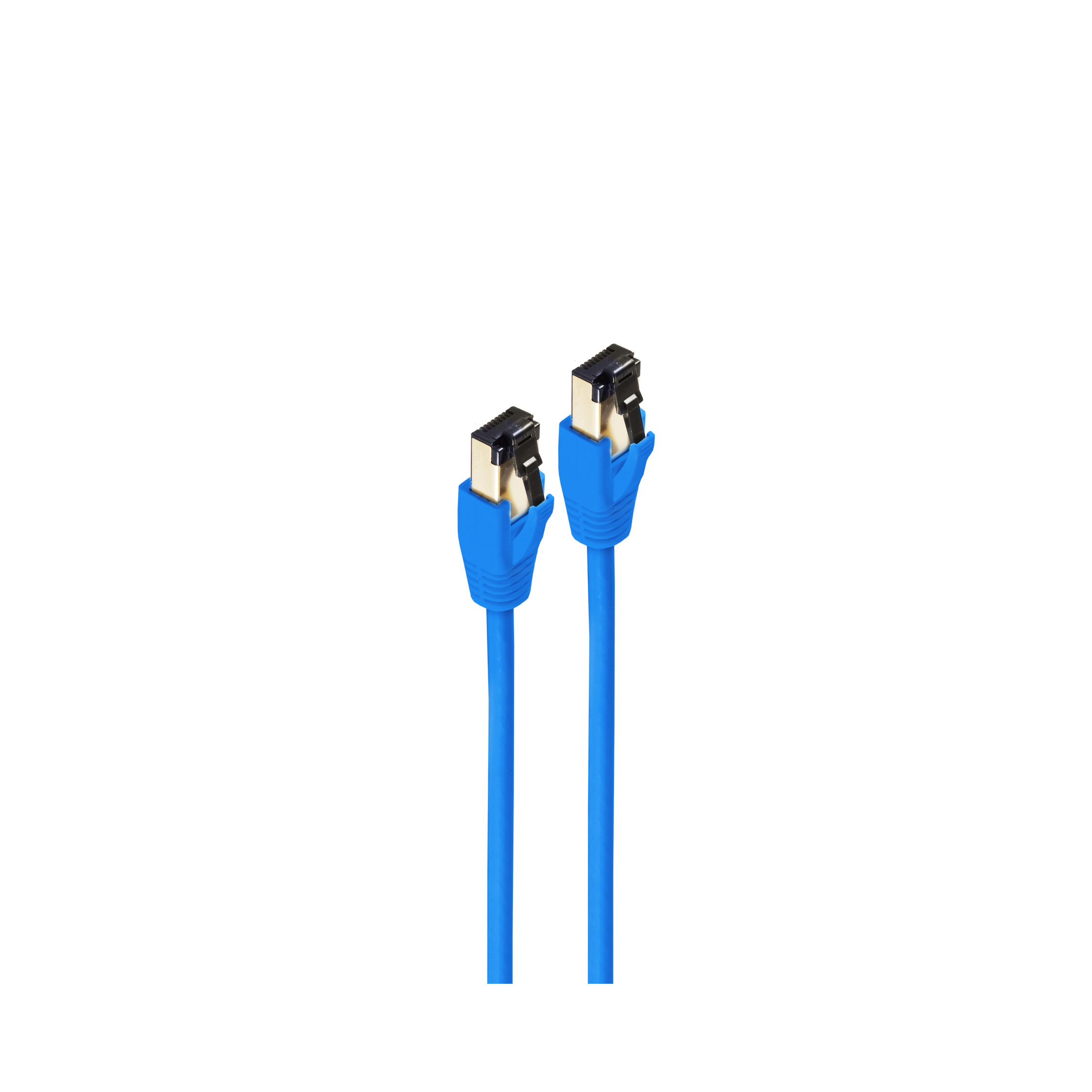 SHIVERPEAKS blau F/FTP 2 m cat 2,0m, Patchkabel PIMF 8.1 Patchkabel, LSZH