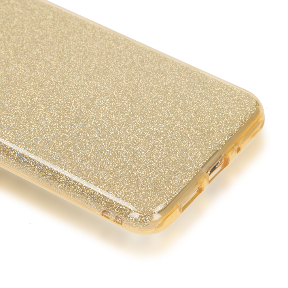 Backcover, Huawei, Gold Glitzer NALIA P10 Hülle, Lite,