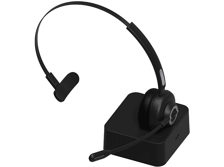 NABO Wireless Headphone Freisprecheinrichtung Headset, Freisprecheinrichtung, Schwarz