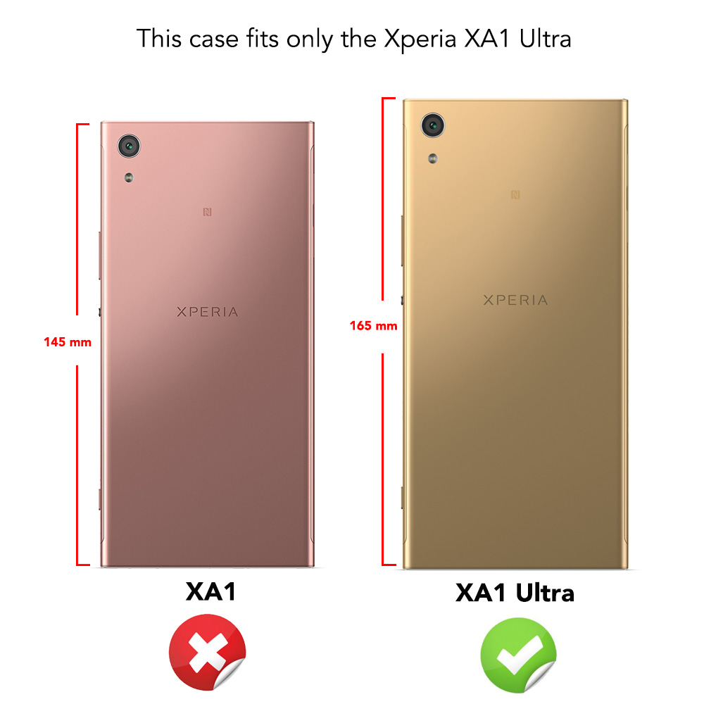 XA1 Ultra, Sony, Xperia NALIA Carbon-Look Schwarz Hülle, Silikon Backcover,