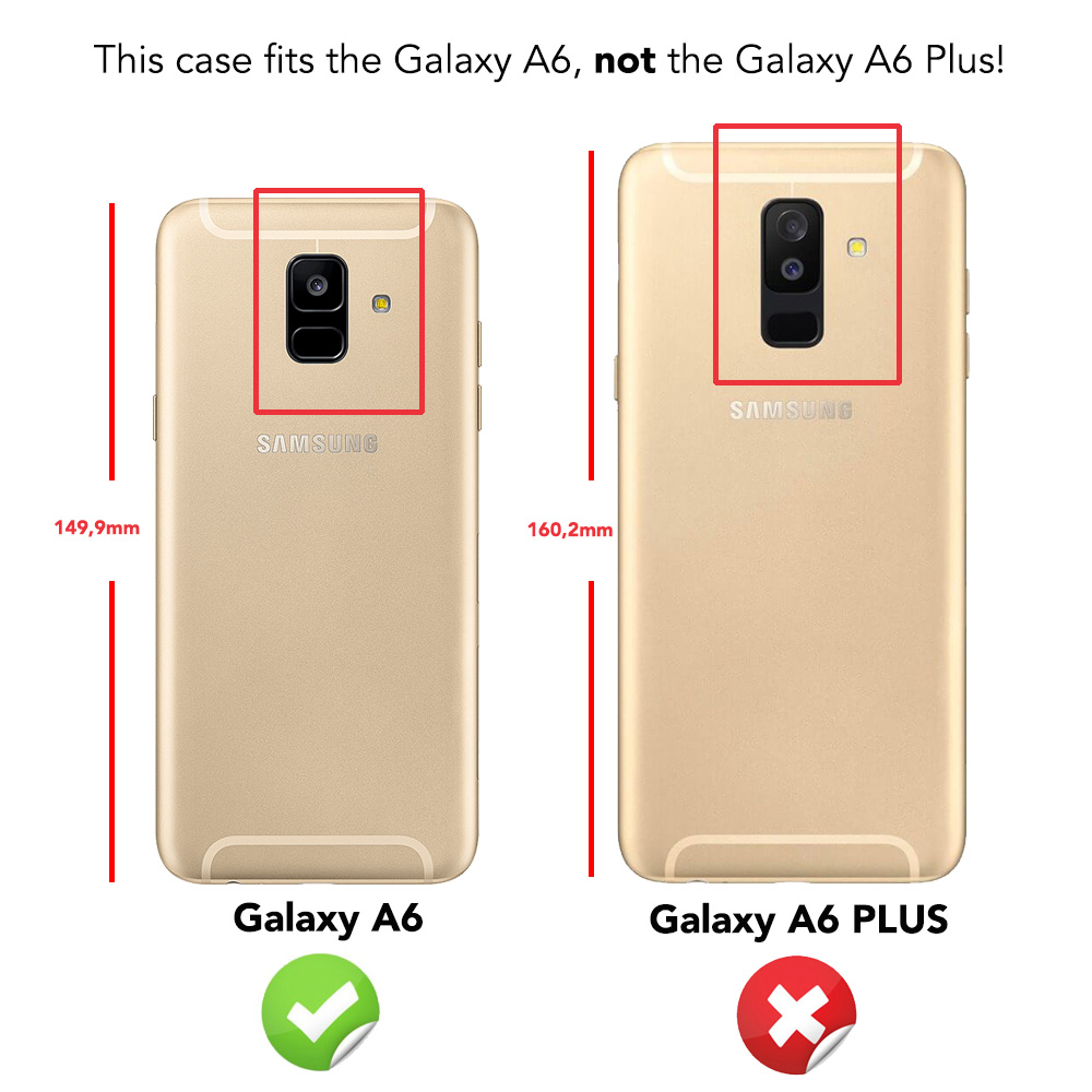 A6, 360 Backcover, Galaxy Klare Hülle, Samsung, Grad NALIA Silikon Transparent