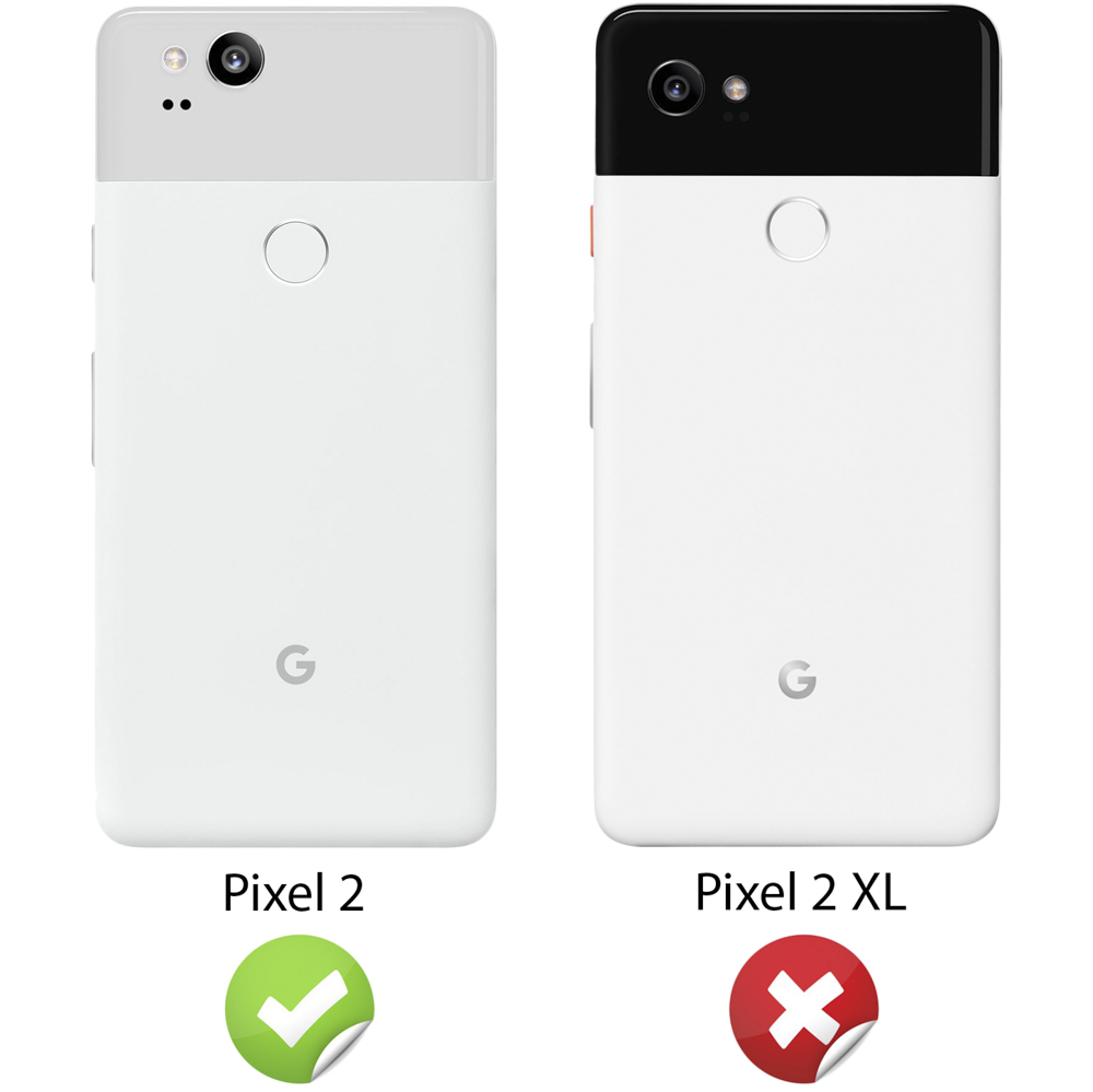 2, Google, Hülle, Transparent Pixel Klar Silikon NALIA Transparente Backcover,