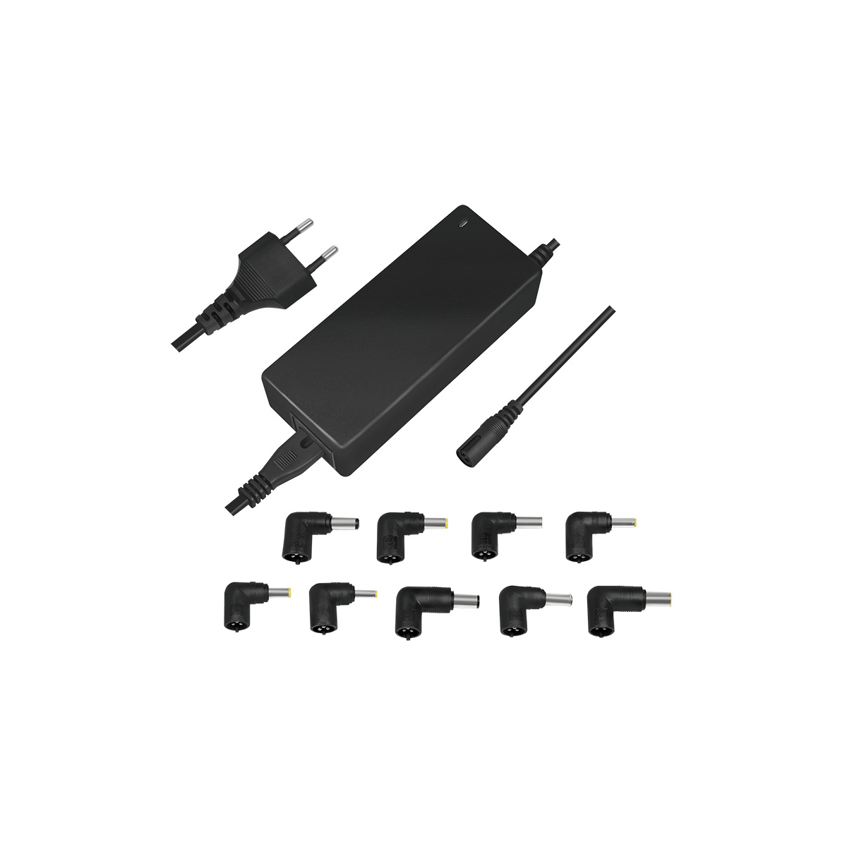 LOGILINK PROFESSIONAL für schwarz Notebooks Watt, schwarz Universal, Stecker-Netzteile, Notebook, Netzteil 90 Universal
