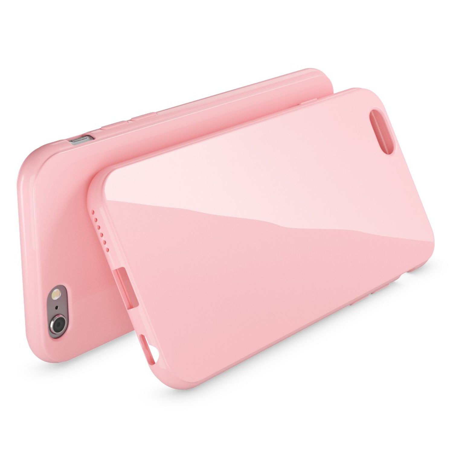 Apple, iPhone Hülle, 6s Backcover, iPhone Plus, 6 Plus NALIA Rosa