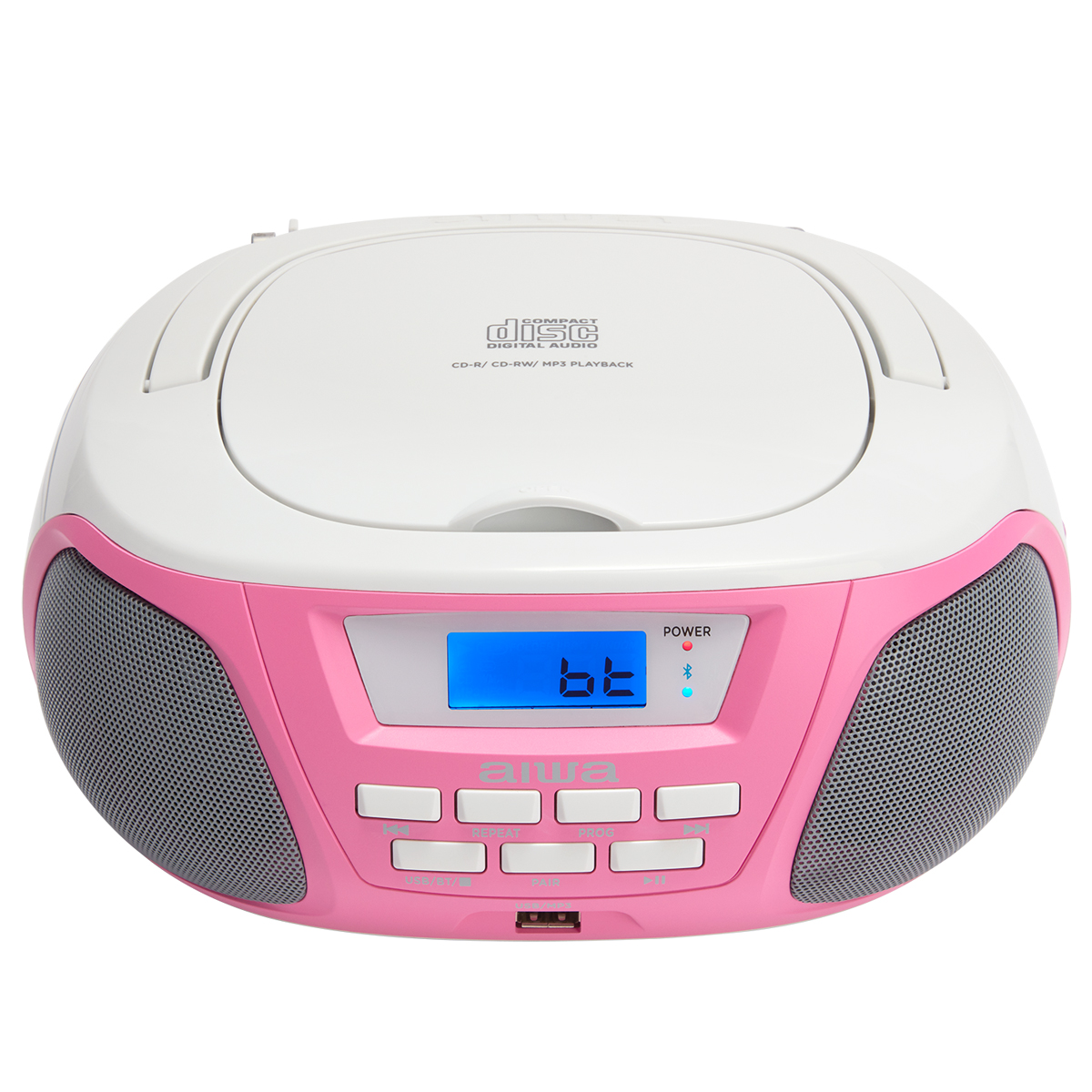 CD BBTU-300PK mit AIWA Player, Edition PINK Kids Boombox