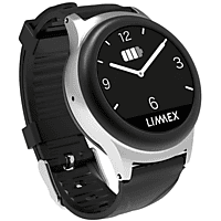 LIMMEX Notruf Uhr, Senioren Smartwatch, Schwarz