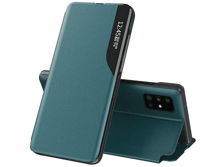 COFI Smart View Case, Bookcover, Samsung, Galaxy A52s 5G (A528B), Grün