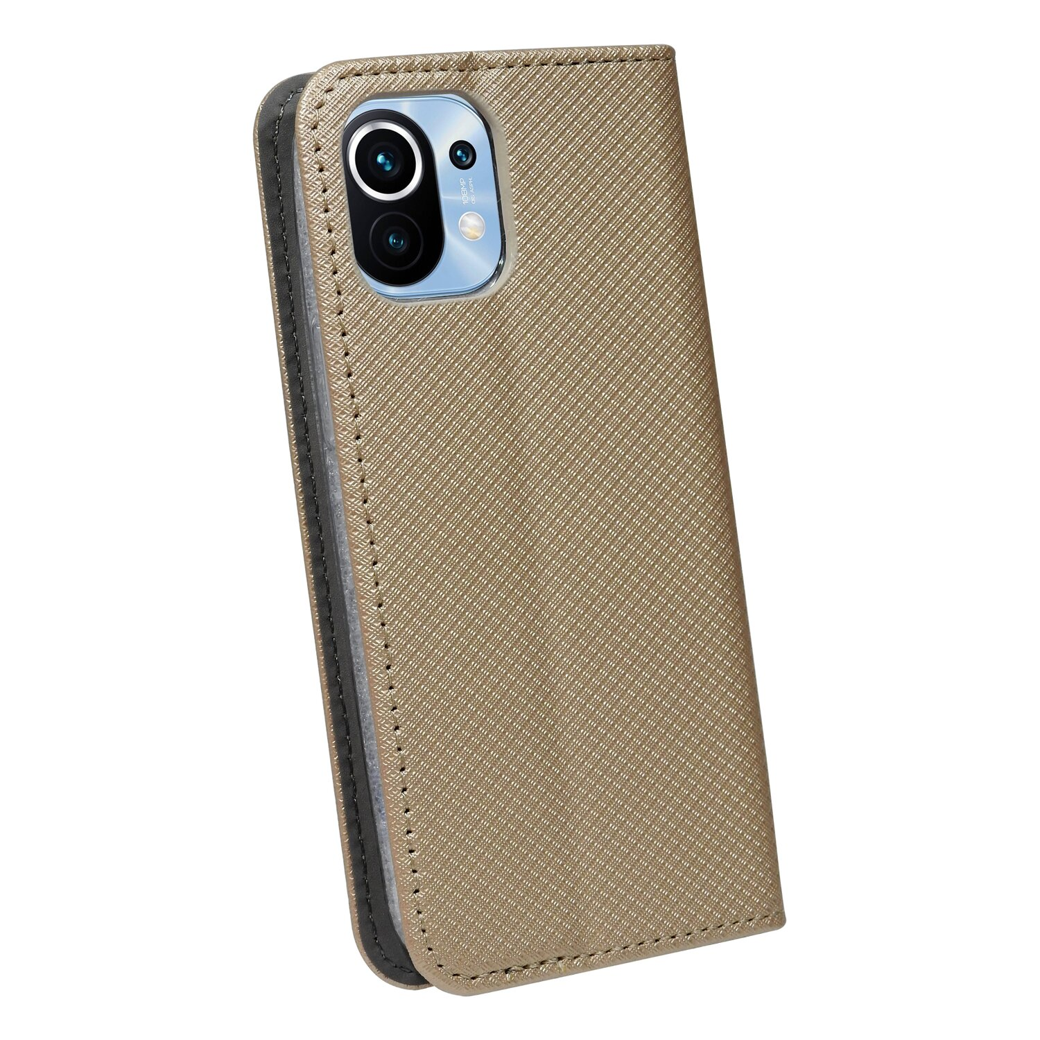 11, Mi Hülle Smart Gold Bookcover, COFI Case, Xiaomi,