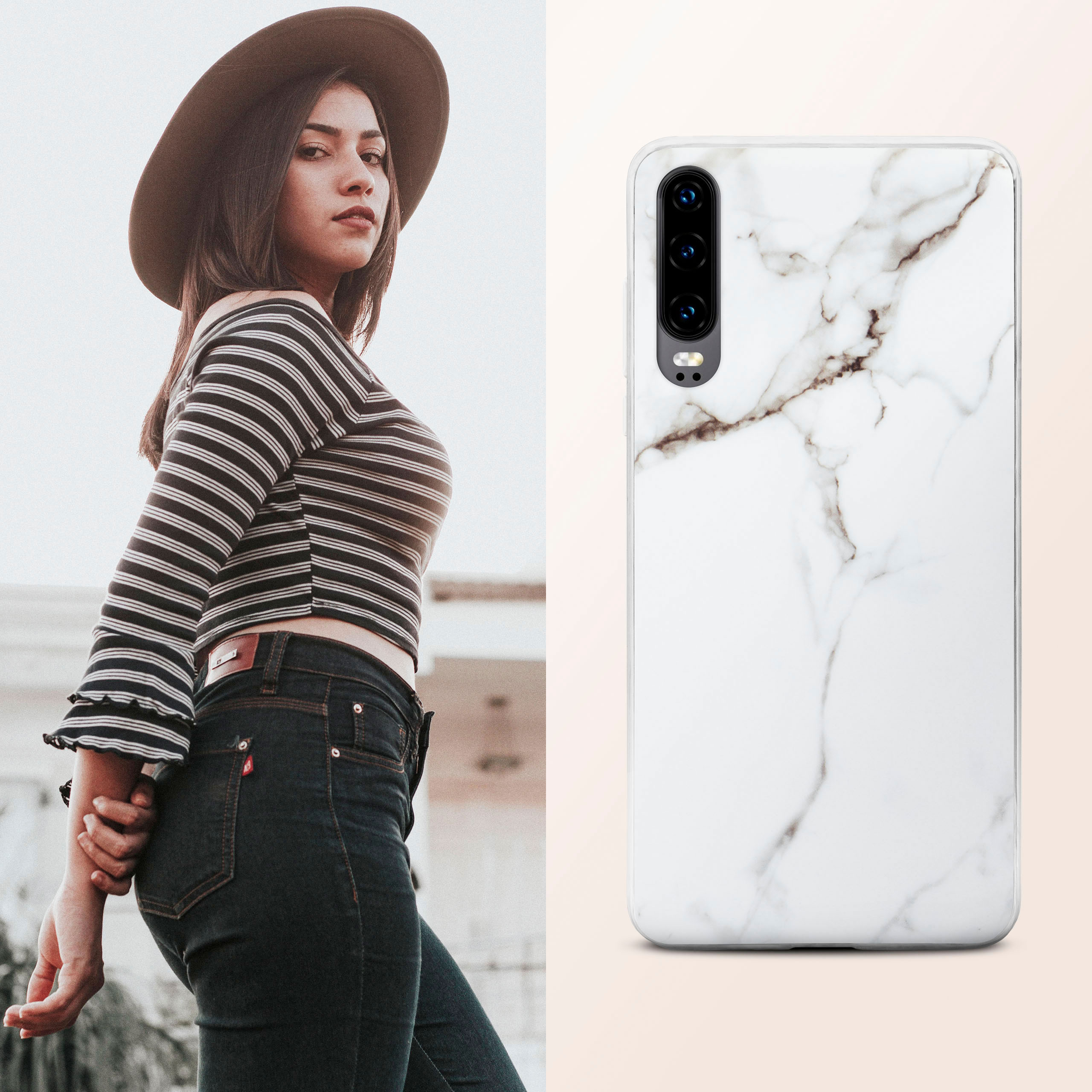 ONEFLOW Sense Case, Backcover, Huawei, P30, Passion