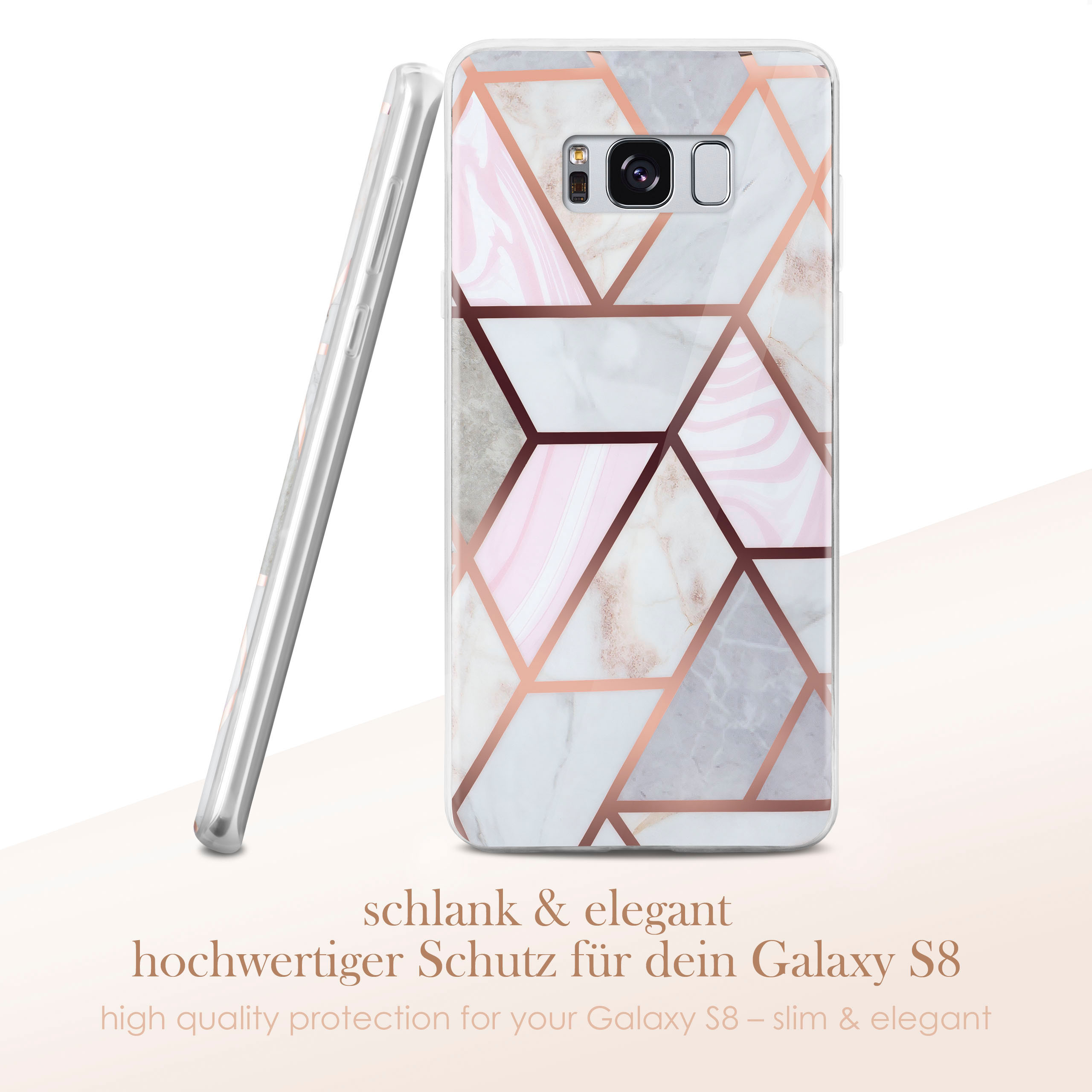 Case, Sense ONEFLOW Thrill Galaxy Backcover, Samsung, S8,