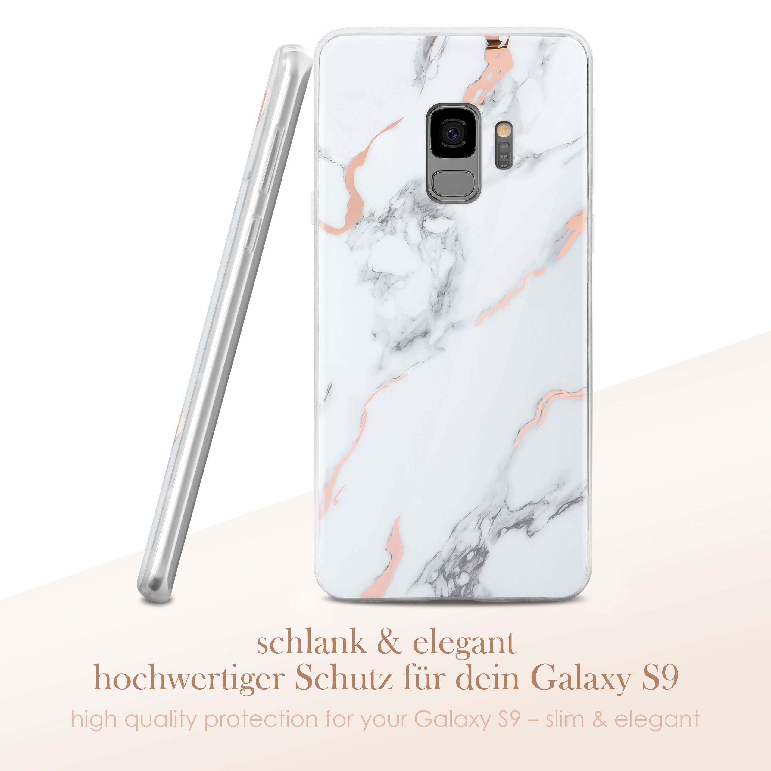 ONEFLOW Sense Case, Backcover, Galaxy S9, Dedication Samsung