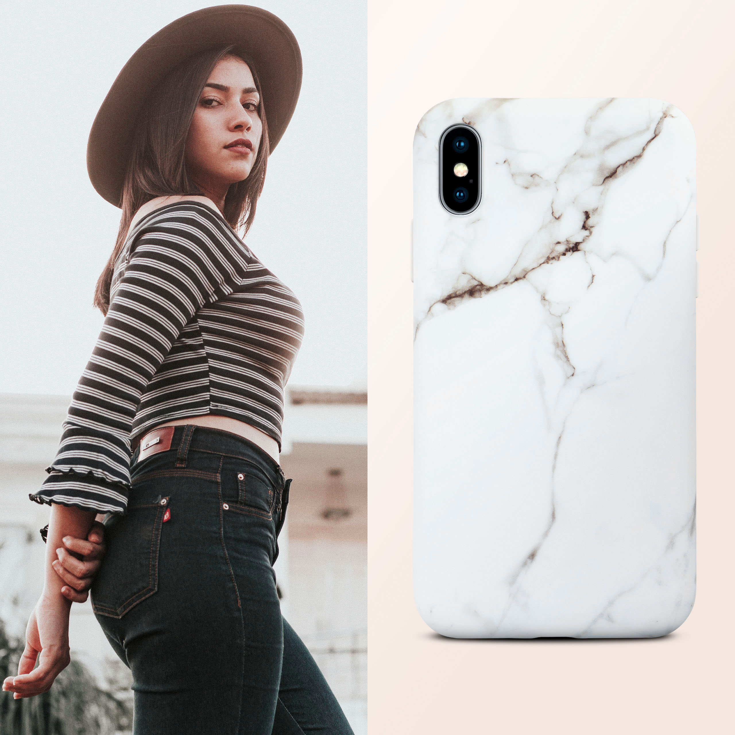 Apple, Sense Case, iPhone X, Passion Backcover, ONEFLOW