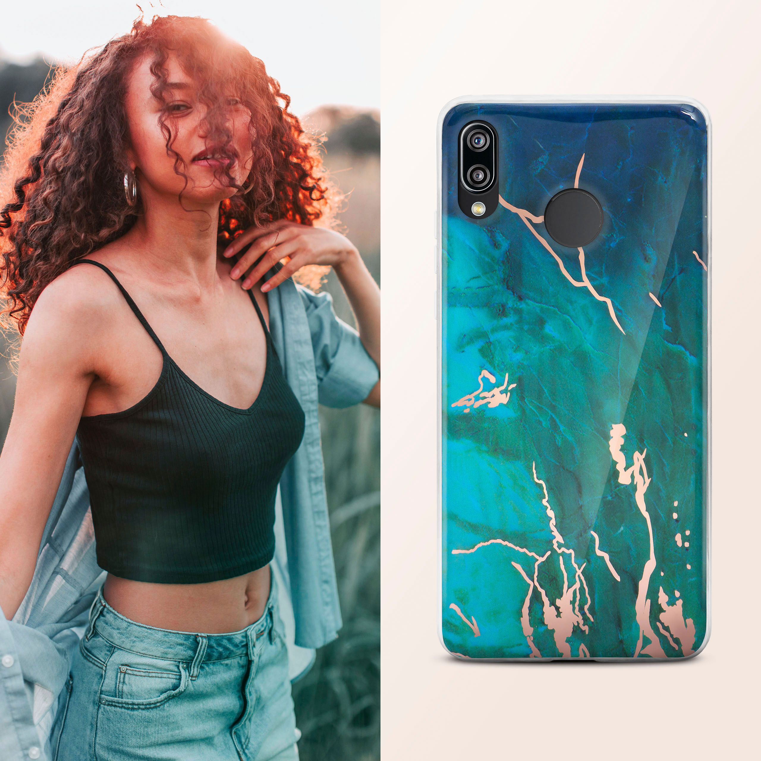 ONEFLOW Sense Case, Backcover, Huawei, Lite, P20 Excitement