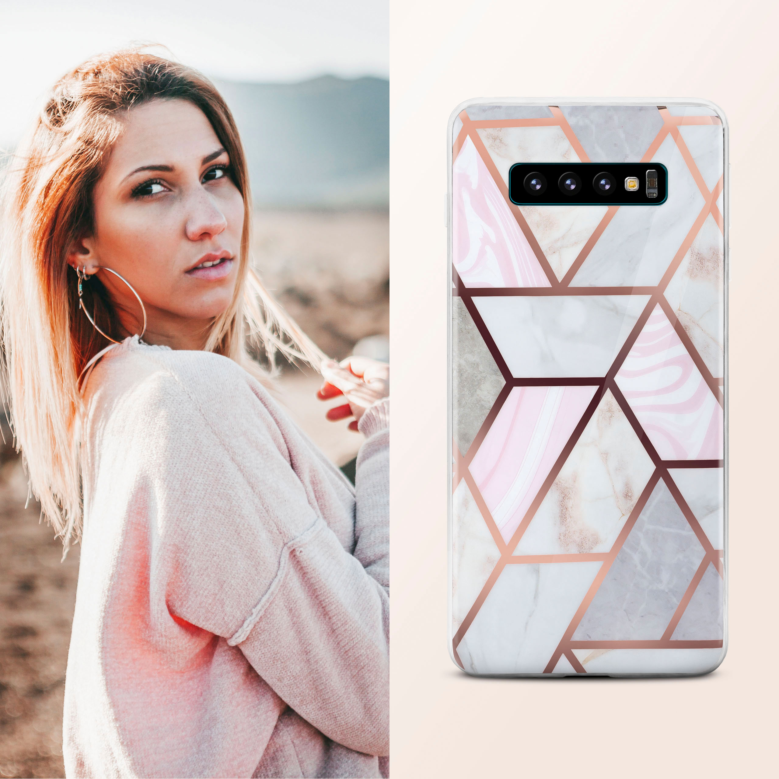 Samsung, Backcover, Galaxy S10, Case, Sense ONEFLOW Thrill