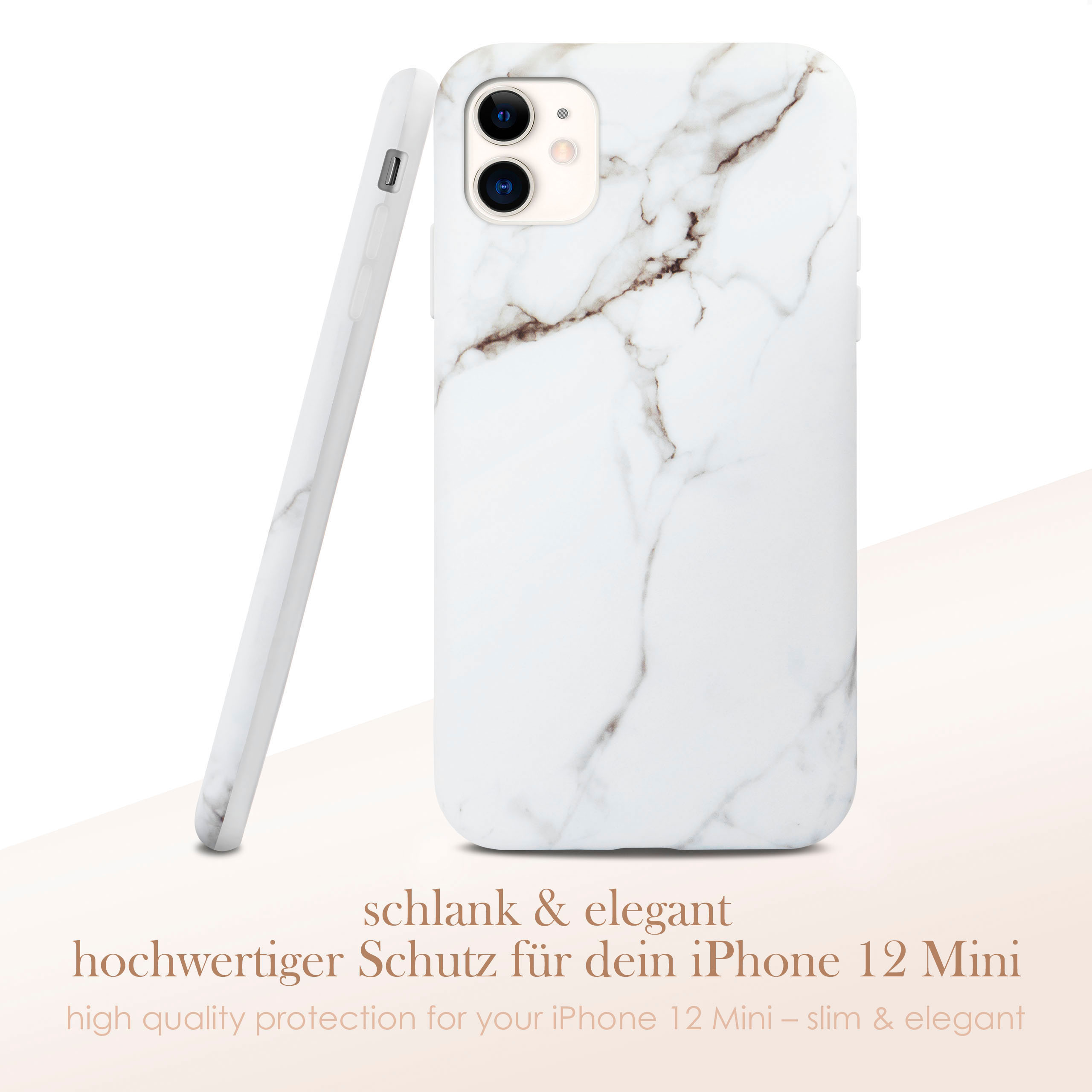 ONEFLOW Sense Case, Apple, Backcover, 12 iPhone mini, Passion