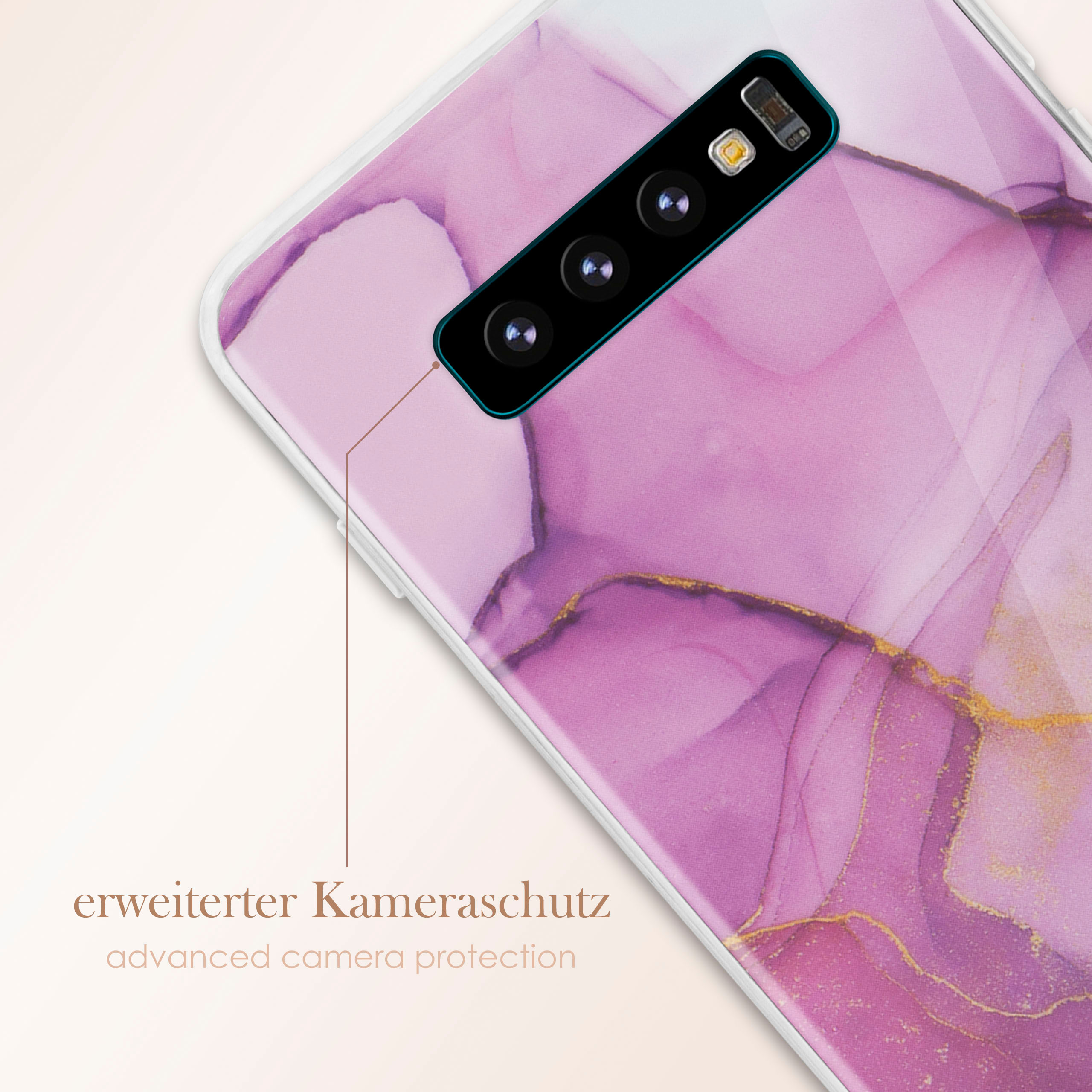 Case, Galaxy S10, ONEFLOW Samsung, Sense Affection Backcover,