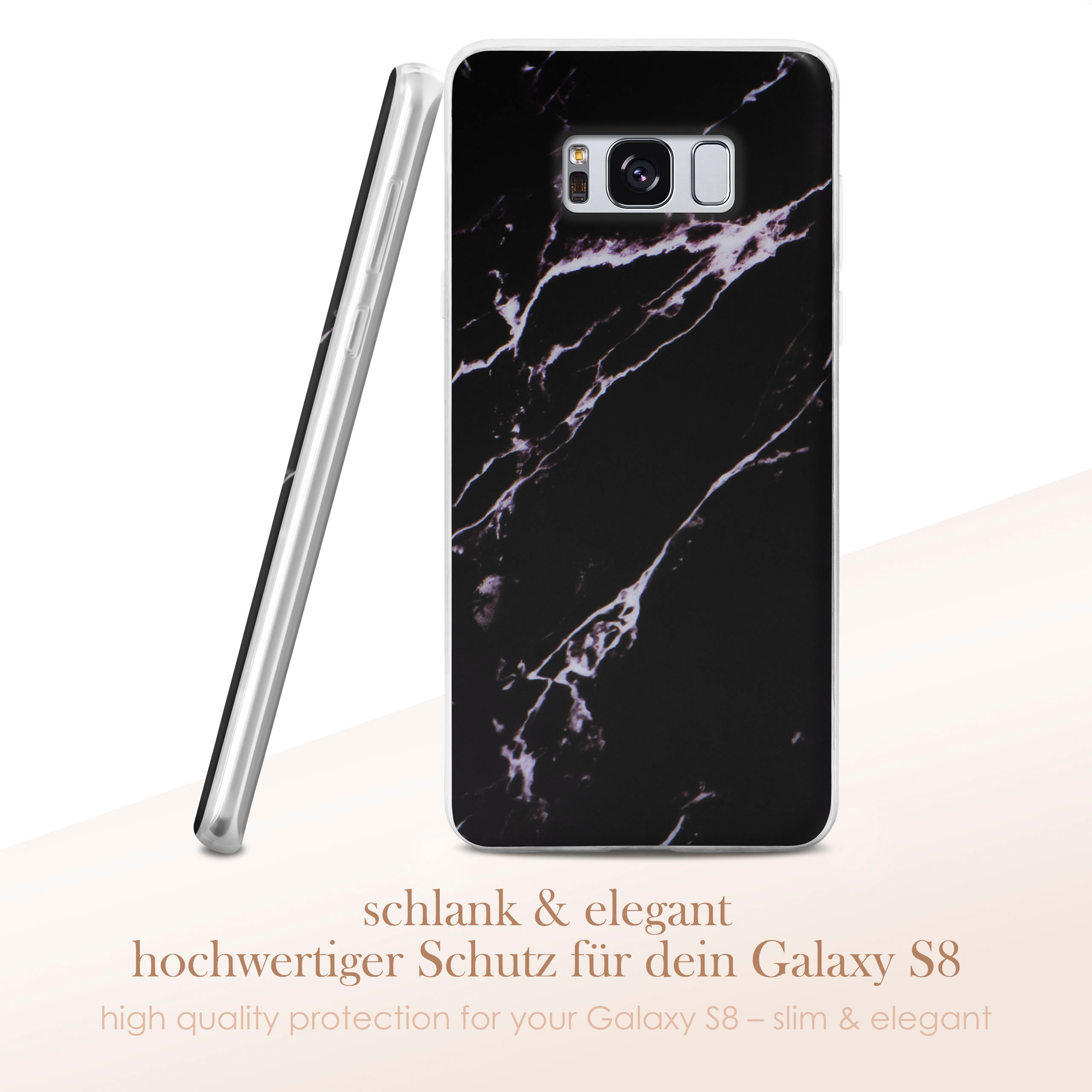 S8, Case, Temper ONEFLOW Galaxy Samsung, Backcover, Sense