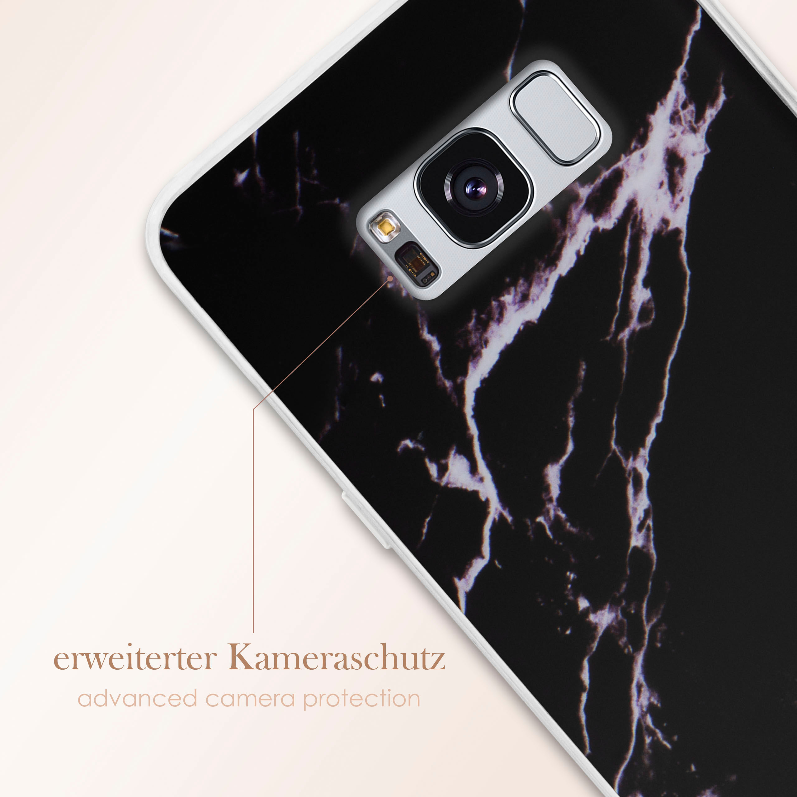 Temper ONEFLOW Samsung, S8, Case, Galaxy Sense Backcover,