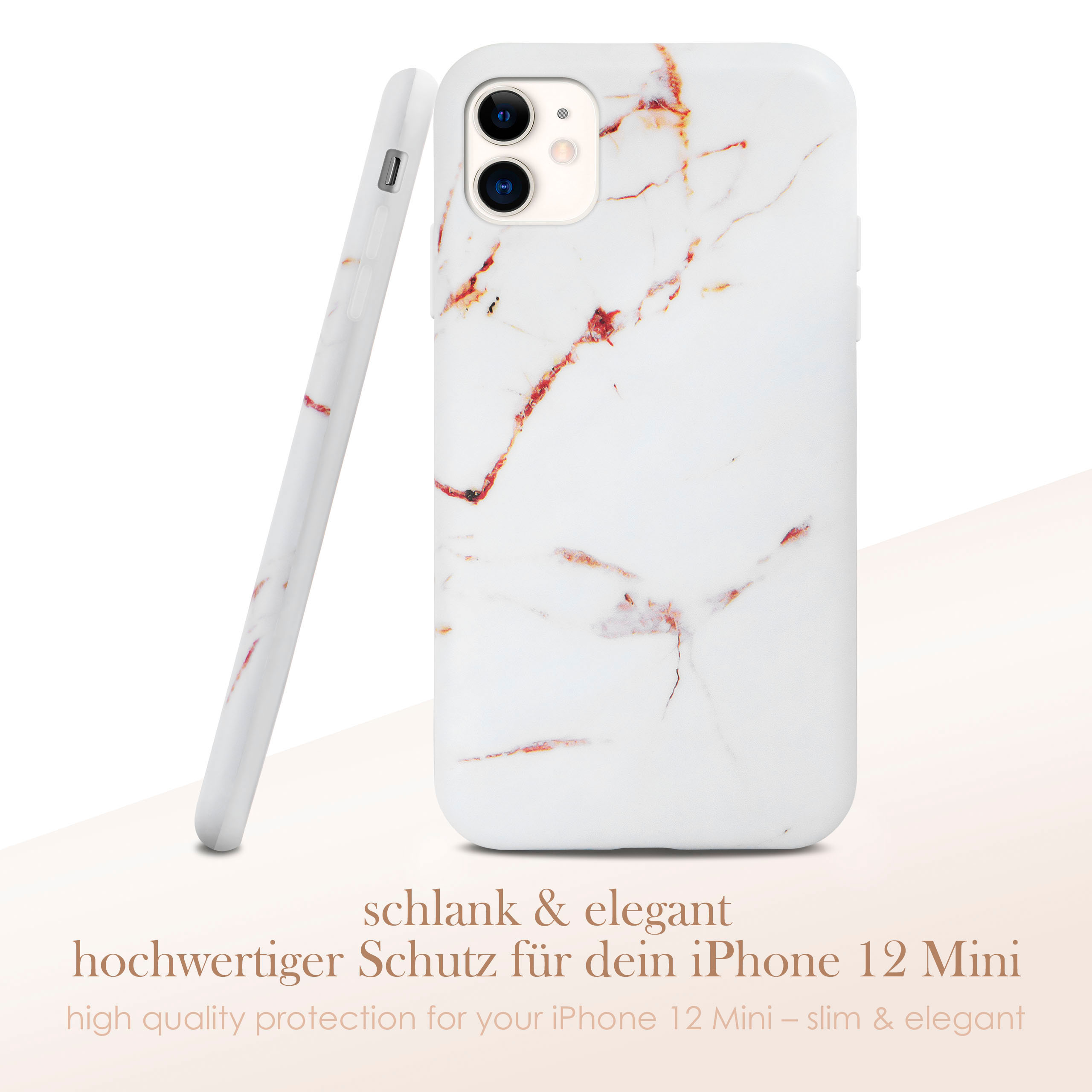 ONEFLOW Sense Case, Backcover, 12 mini, iPhone Emotion Apple