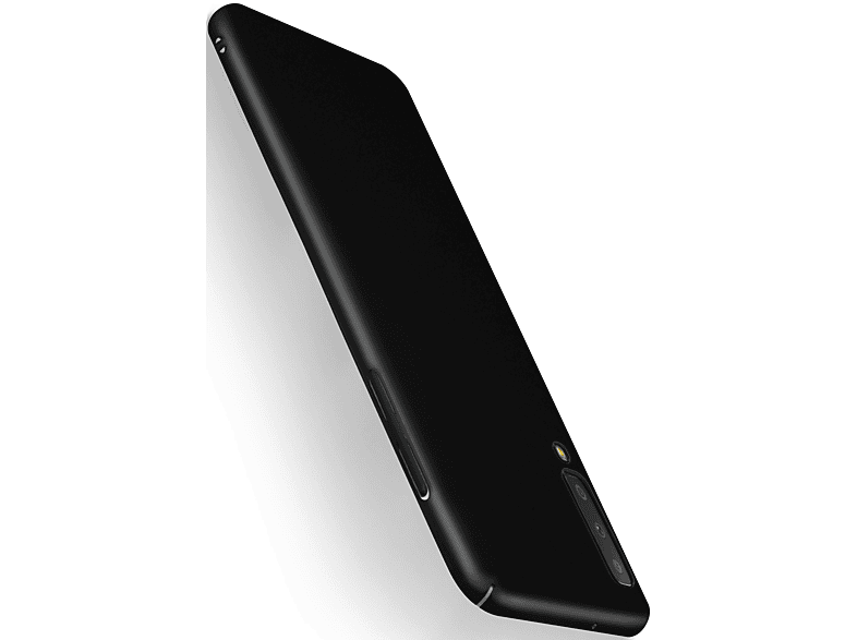 Alpha Schwarz Case, A7 Samsung, MOEX Galaxy (2018), Backcover,