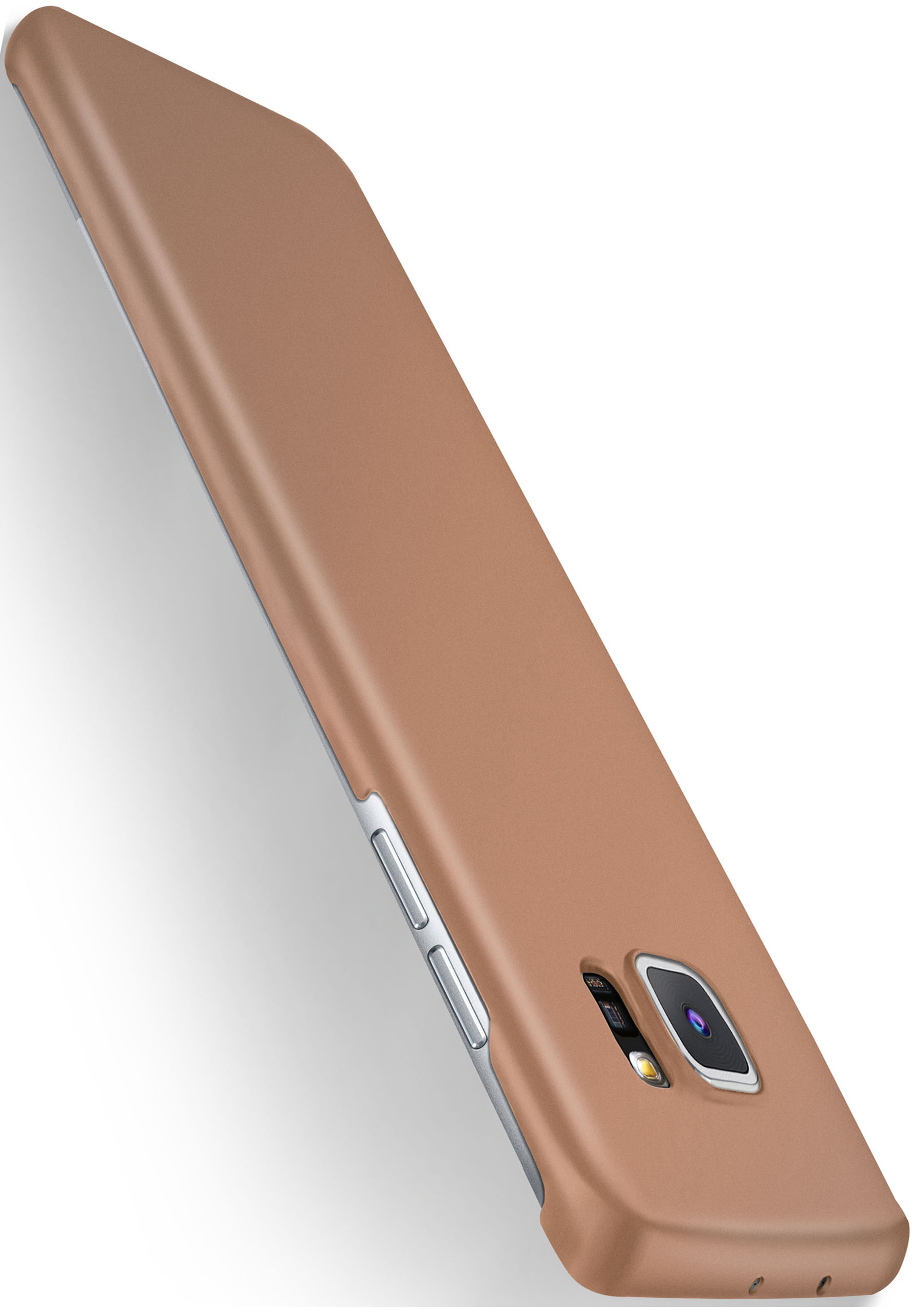 Edge, Samsung, Backcover, MOEX Galaxy S6 Gold Alpha Case,
