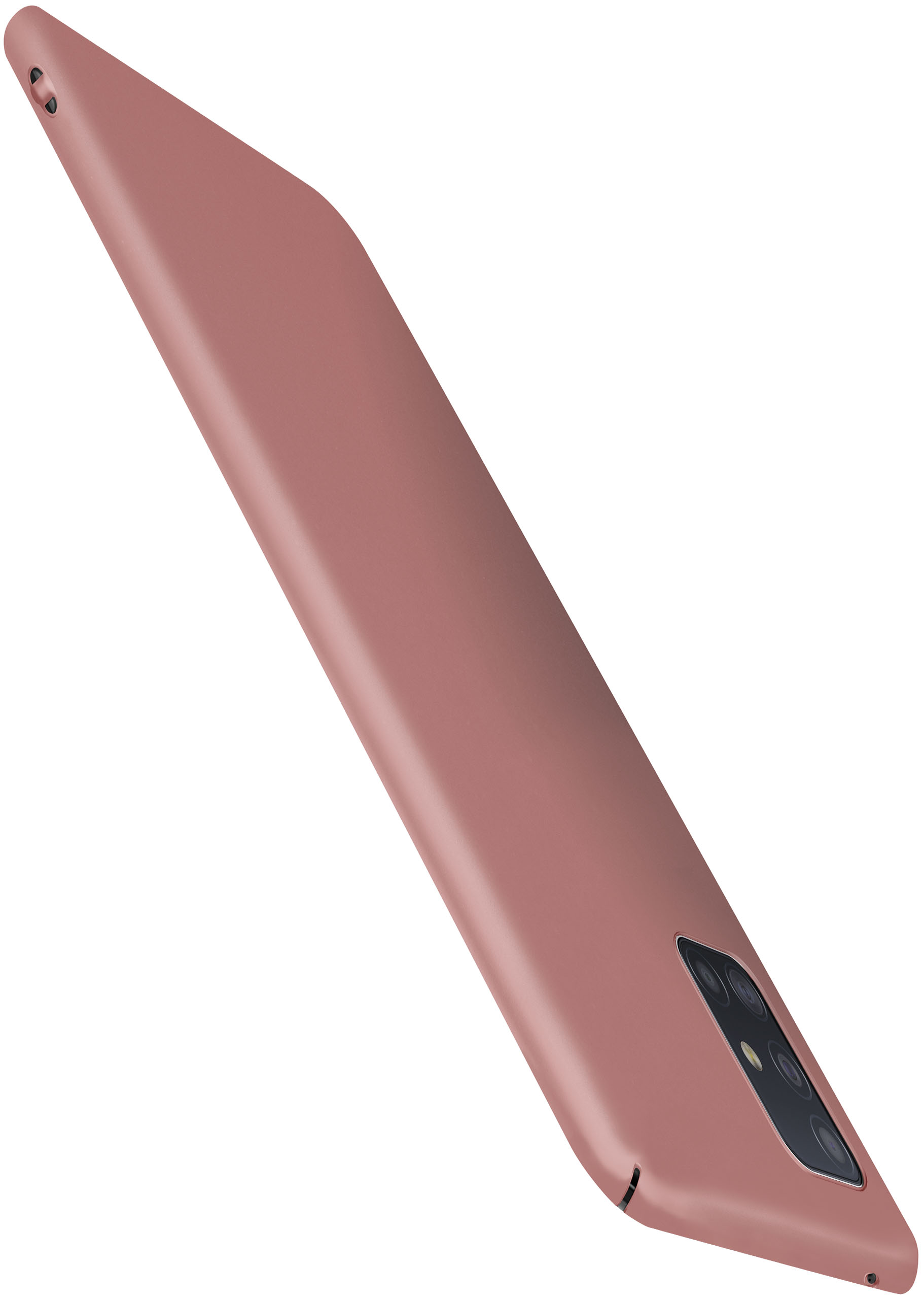 Backcover, Alpha A51, Galaxy Case, Samsung, MOEX Rose Gold