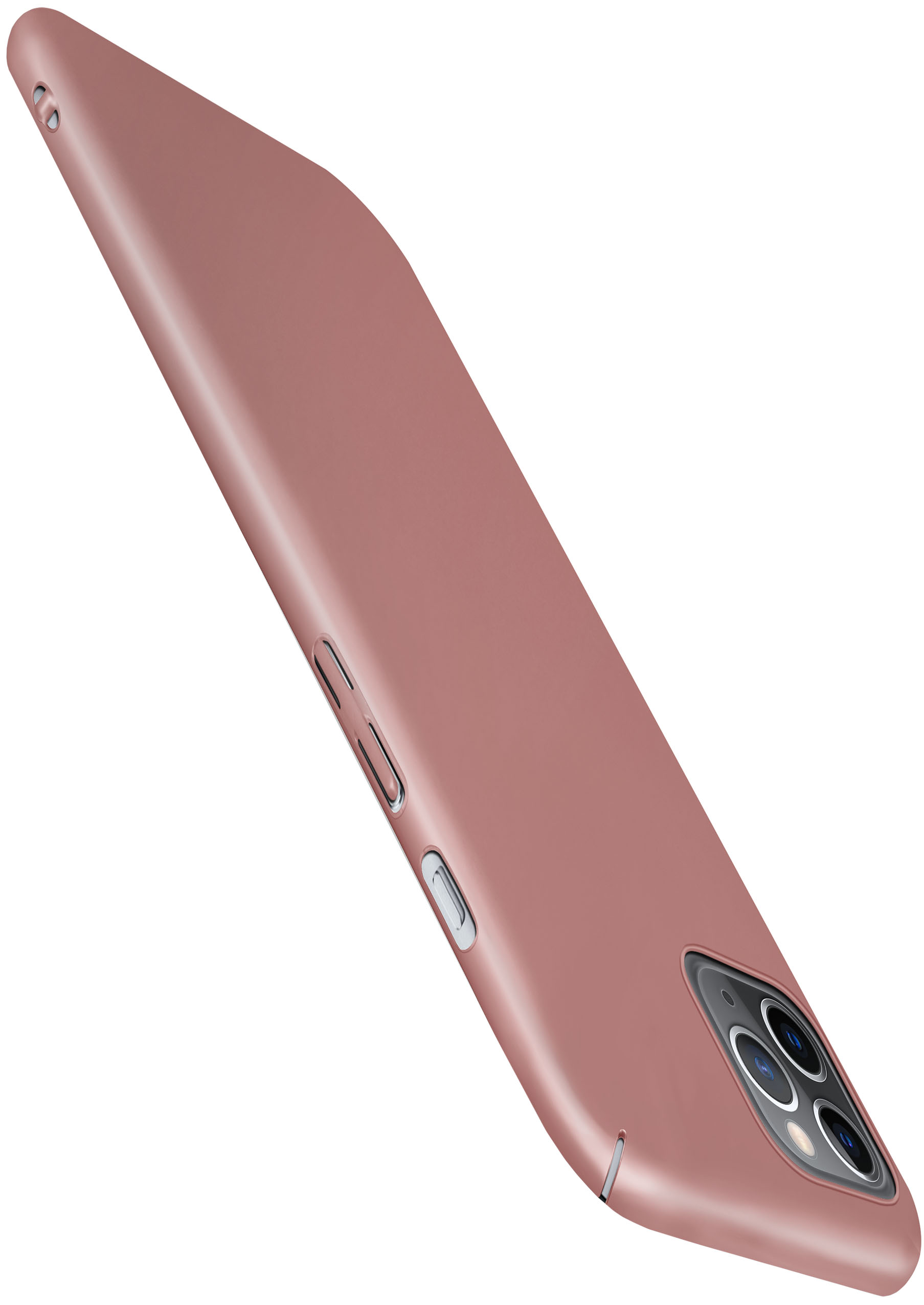 Alpha Rose Backcover, Gold Case, iPhone 12 MOEX Pro, Apple,