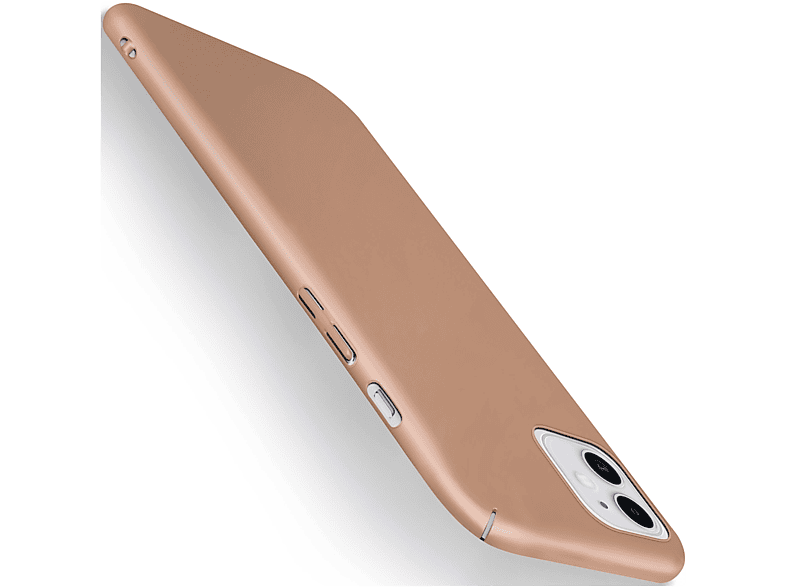 MOEX Alpha Apple, 11, Case, iPhone Gold Backcover