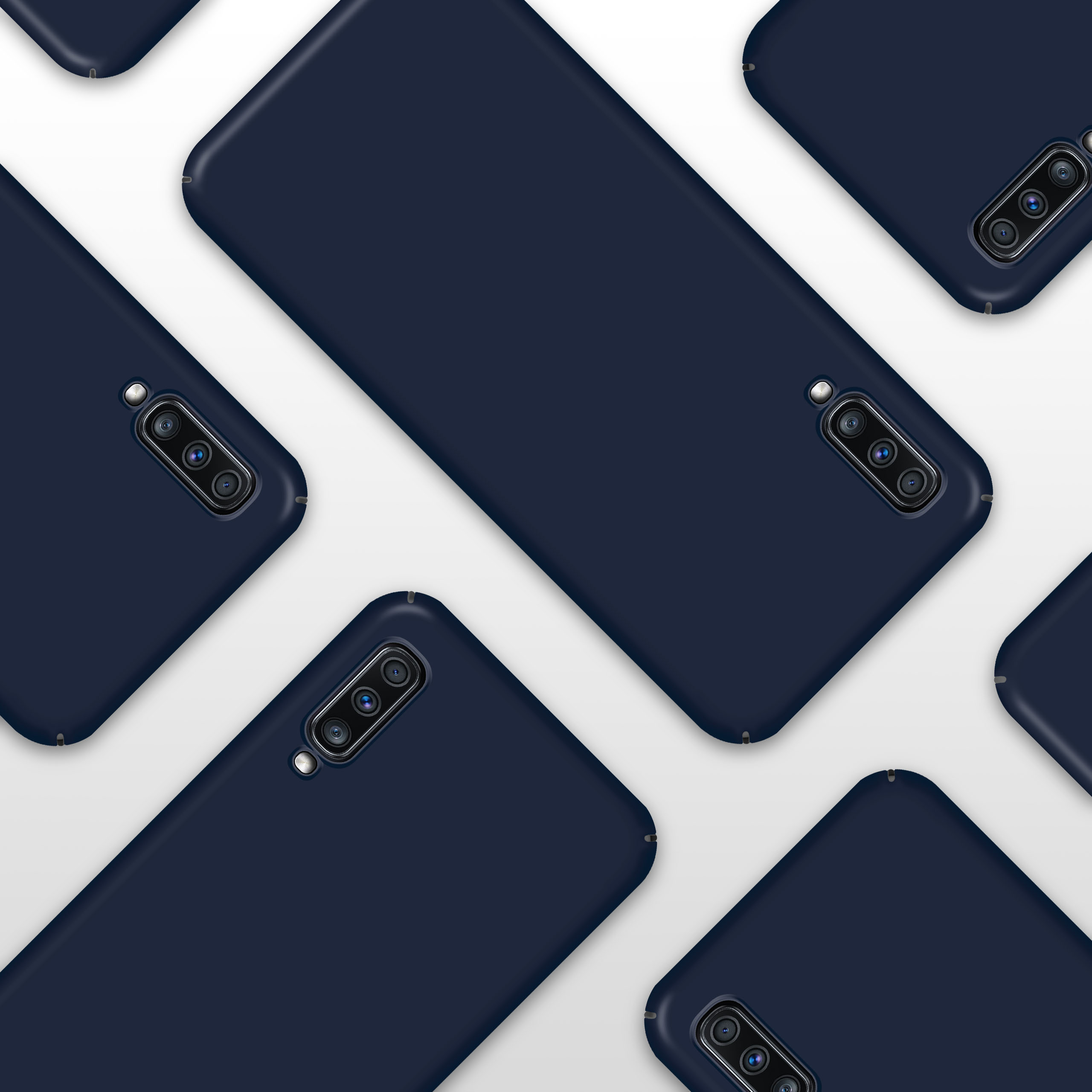MOEX Alpha Case, Backcover, Samsung, / A50 A30s, Blau Galaxy