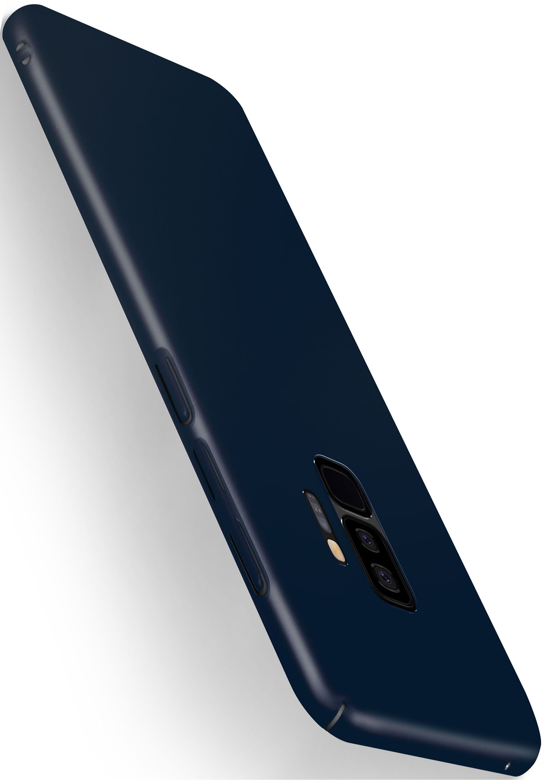 Case, MOEX Plus, Alpha Backcover, Galaxy Blau Samsung, S9