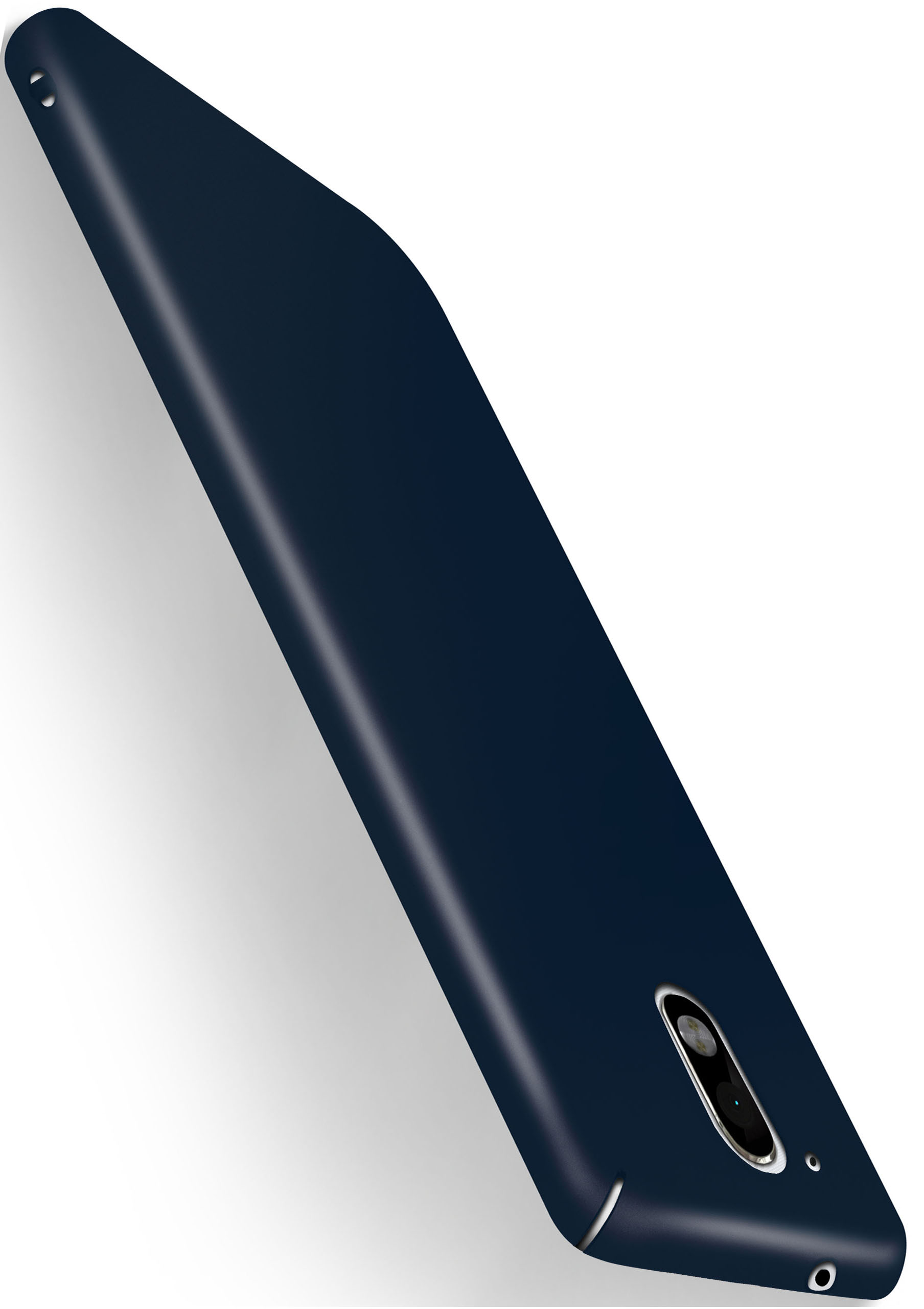 G4 / Blau MOEX Case, G4 Lenovo, Plus, Moto Alpha Backcover,