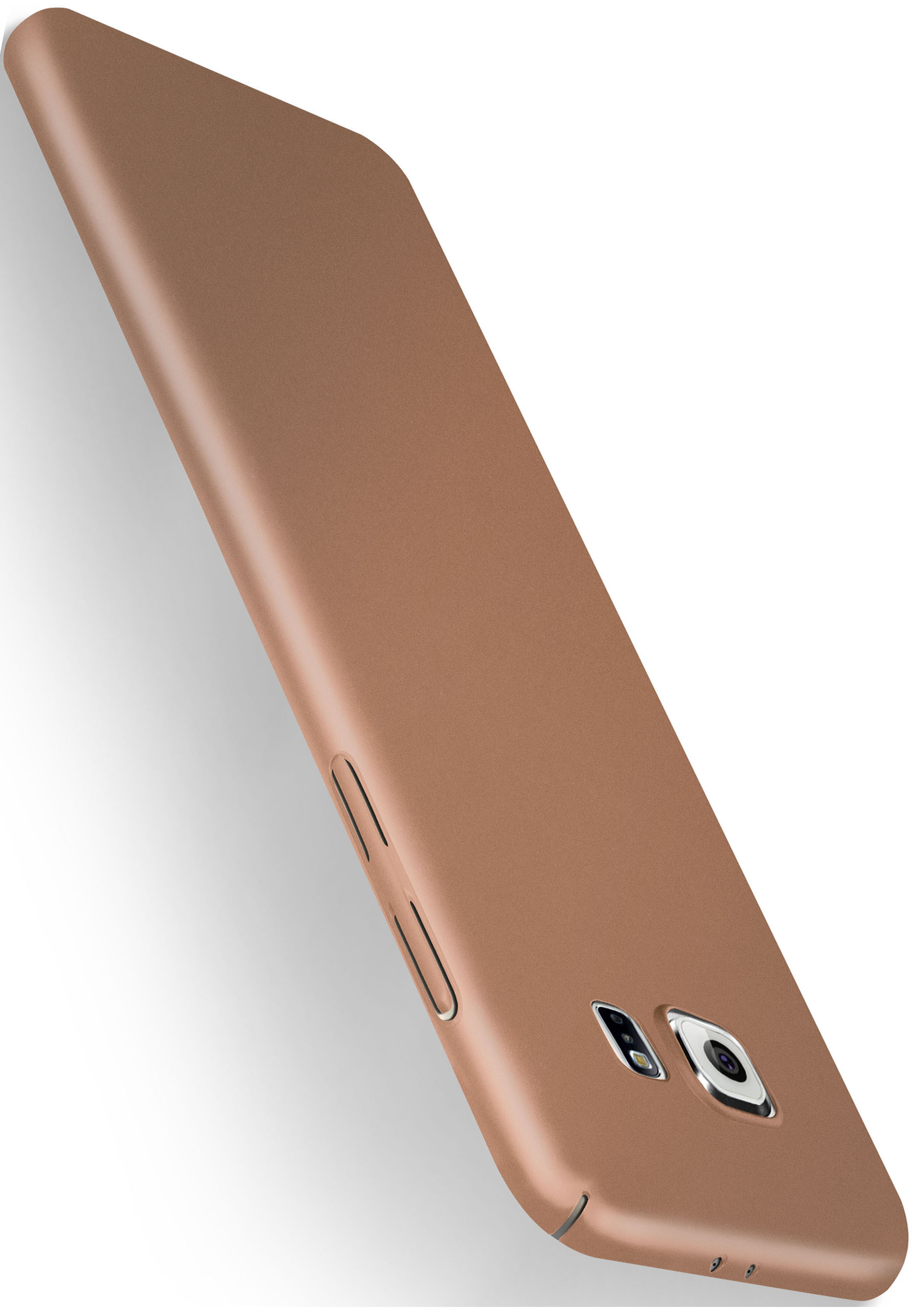 Backcover, Samsung, S6, Gold Alpha Galaxy Case, MOEX