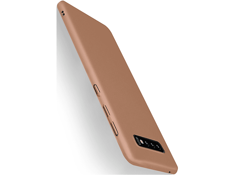 Alpha Plus, Backcover, Samsung, Galaxy S10 Case, Gold MOEX