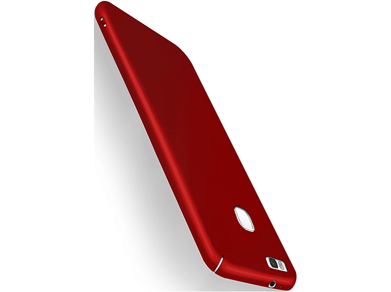 Case, Rot MOEX Alpha P9 Lite, Backcover, Huawei,