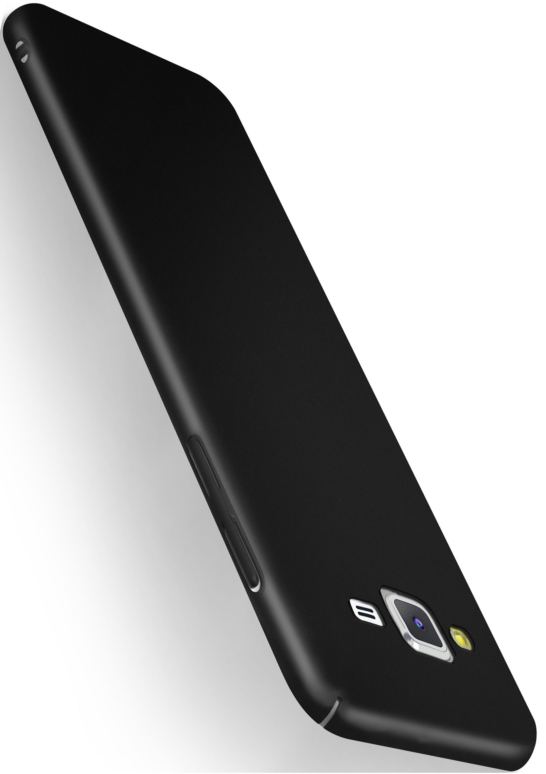 Case, MOEX Backcover, (2015), J5 Schwarz Alpha Samsung, Galaxy