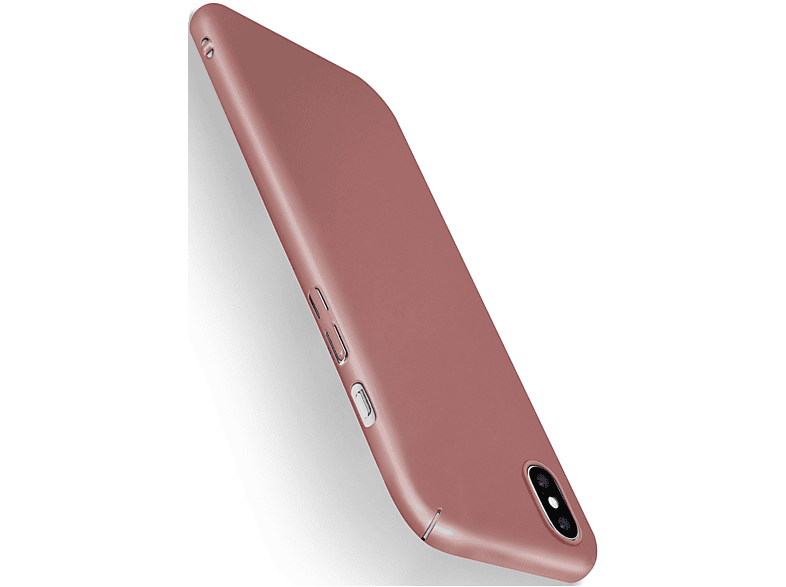MOEX Alpha Case, Backcover, Apple, iPhone XS Max, Rose Gold