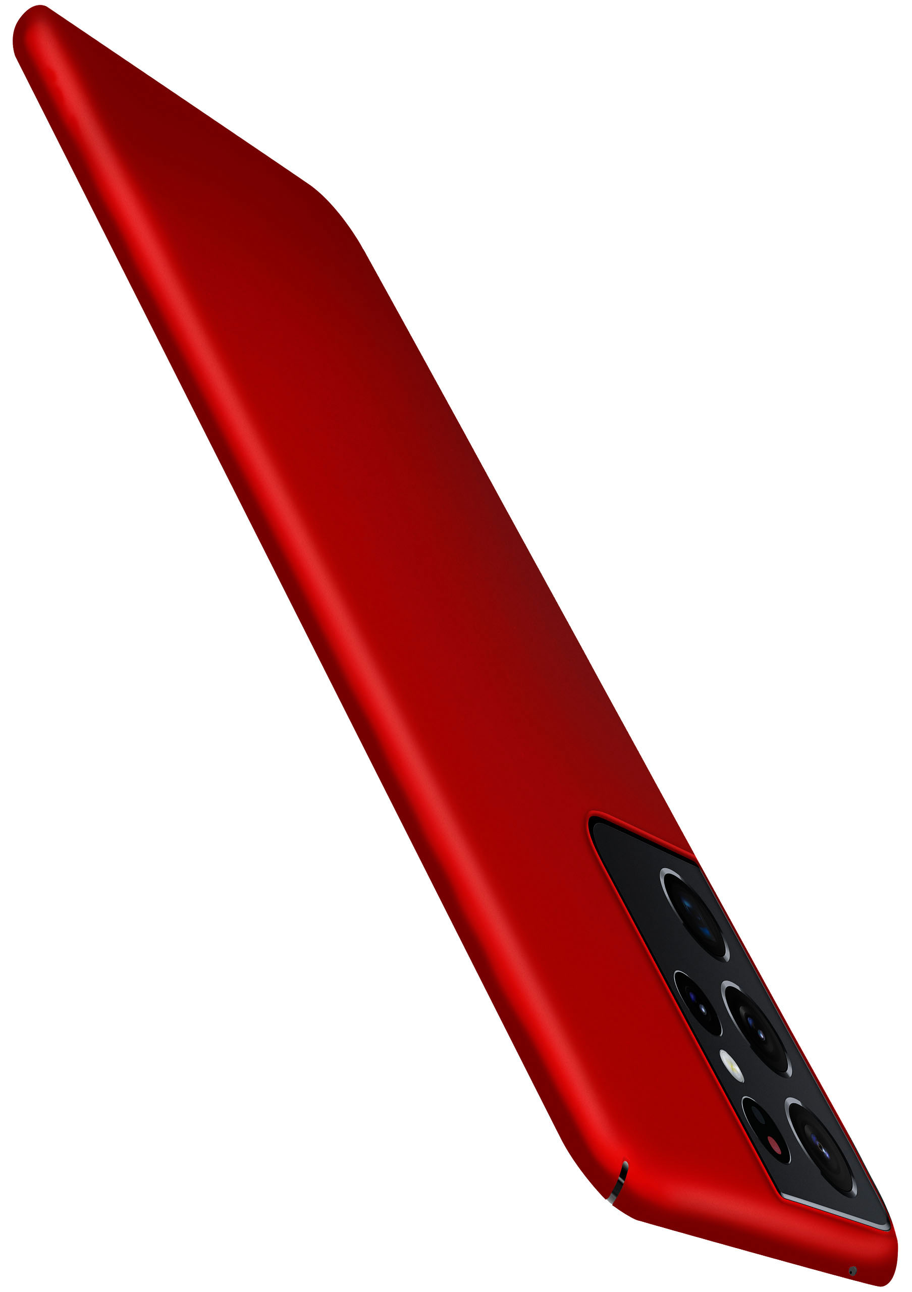 MOEX Alpha Case, Backcover, Rot Galaxy S21 Ultra, Samsung